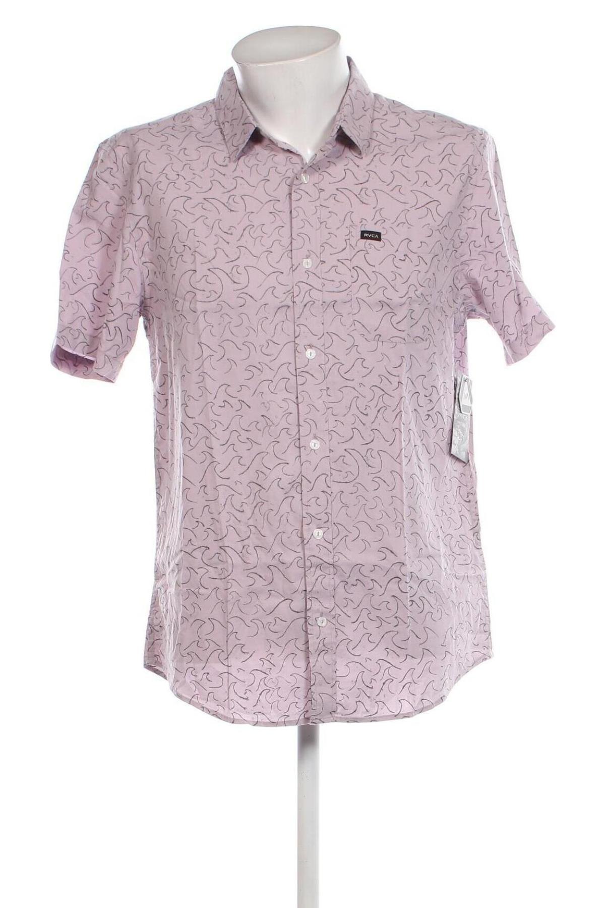 Ανδρικό πουκάμισο RVCA, Μέγεθος M, Χρώμα Βιολετί, Τιμή 13,89 €