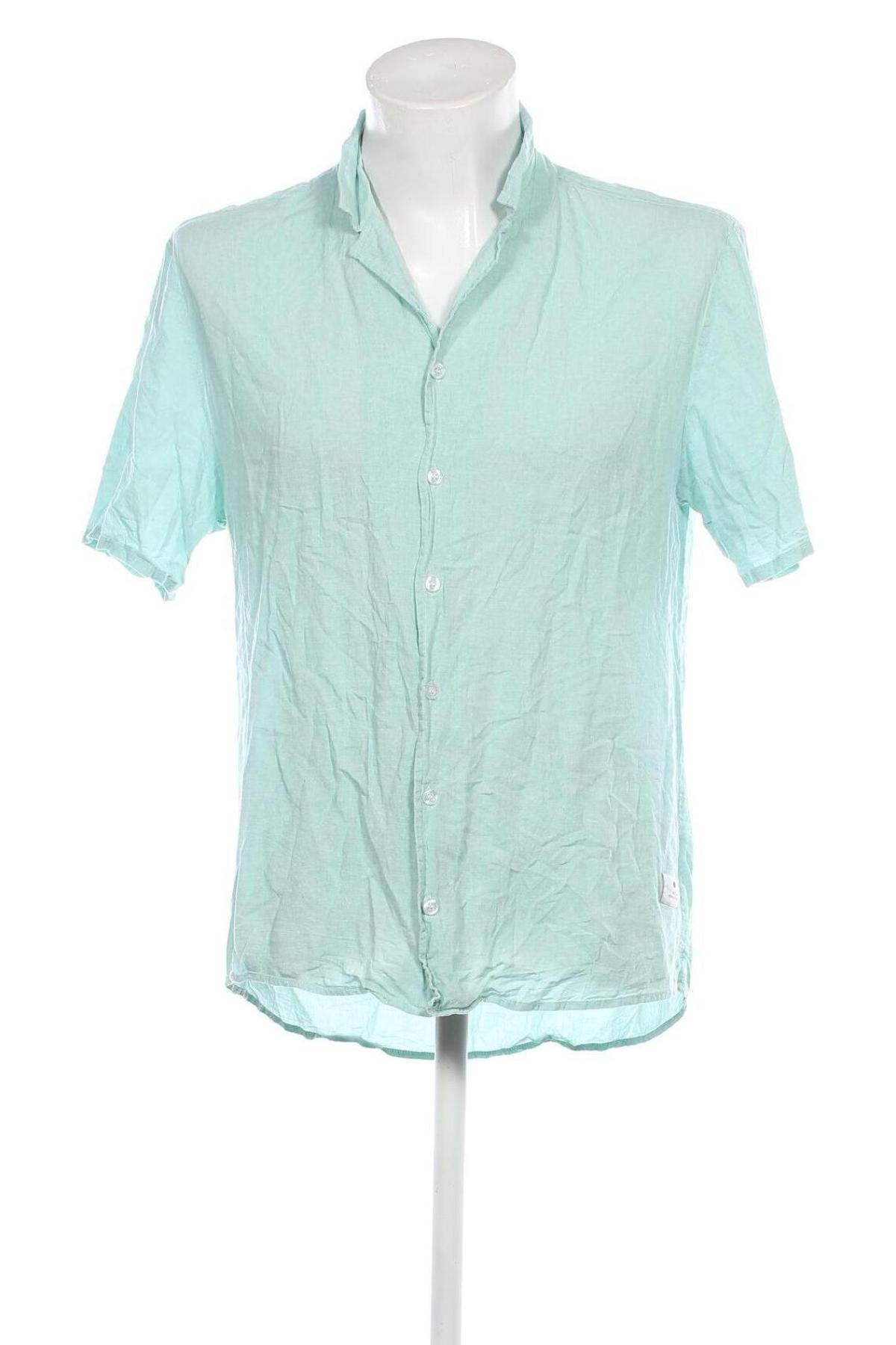 Herrenhemd RVLT Revolution, Größe XL, Farbe Grün, Preis € 17,16