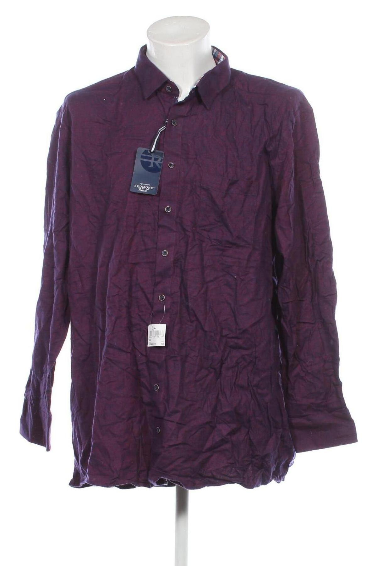 Мъжка риза Redmond, Размер 3XL, Цвят Лилав, Цена 34,50 лв.