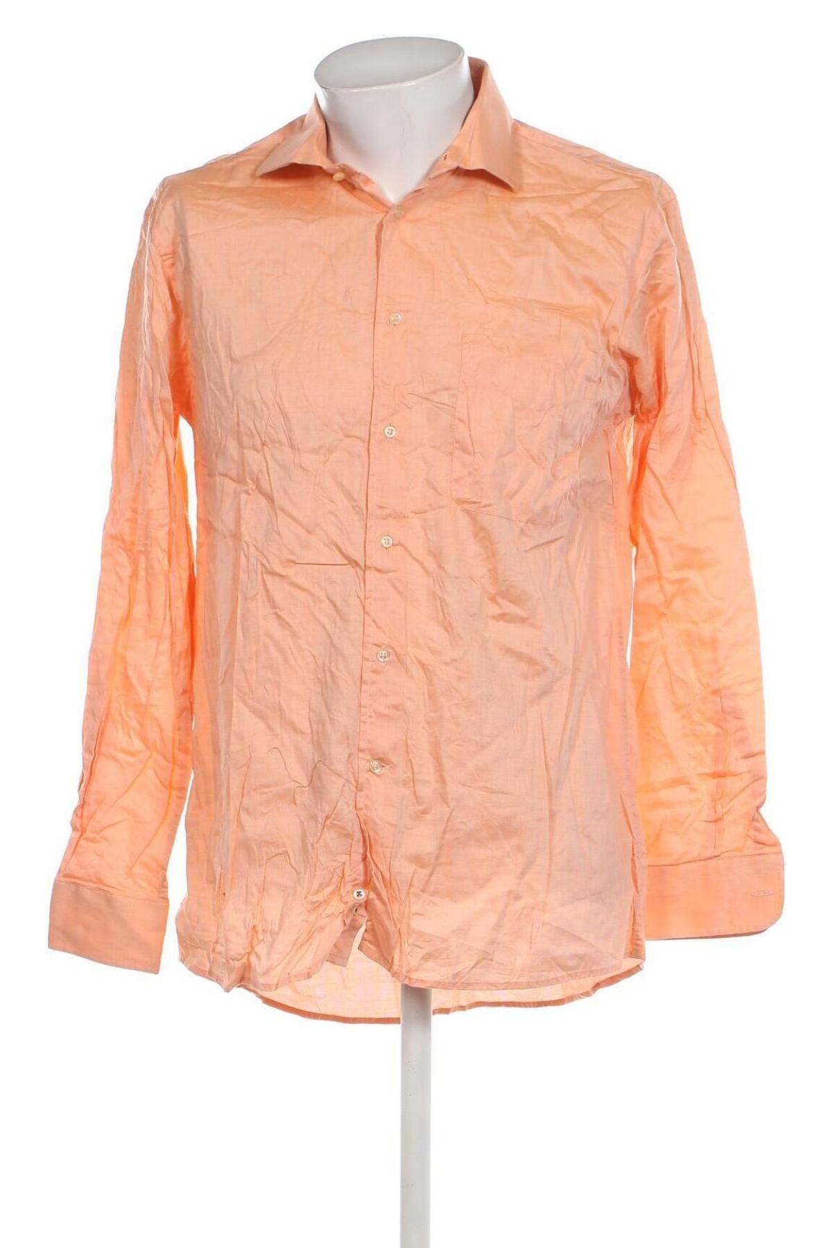 Ανδρικό πουκάμισο Roy Robson, Μέγεθος L, Χρώμα Πορτοκαλί, Τιμή 5,10 €