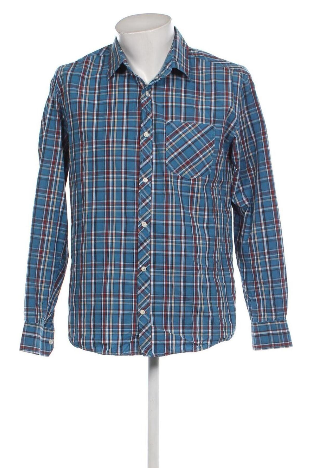 Ανδρικό πουκάμισο S.Oliver, Μέγεθος L, Χρώμα Πολύχρωμο, Τιμή 9,88 €