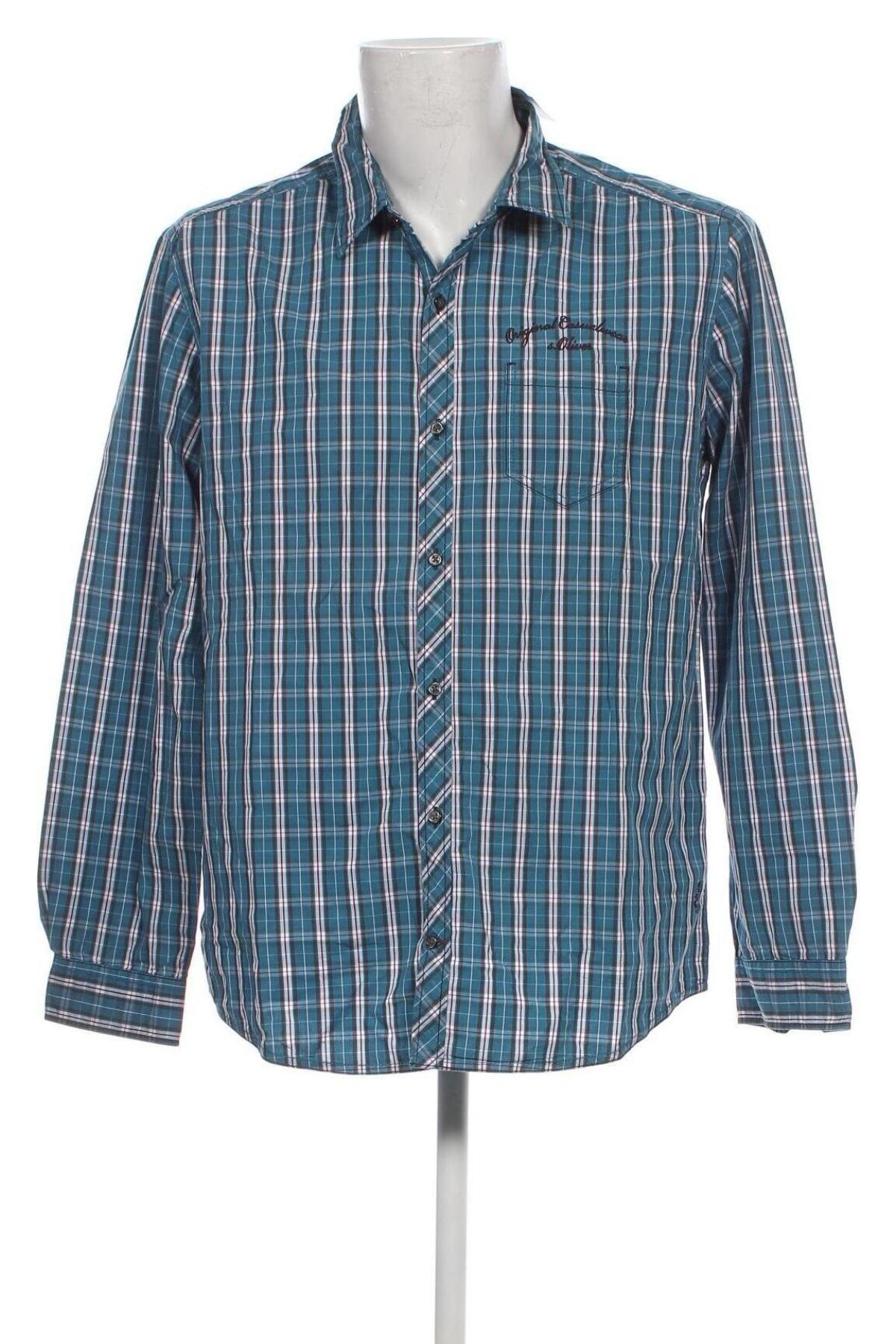 Мъжка риза S.Oliver, Размер XL, Цвят Син, Цена 15,98 лв.