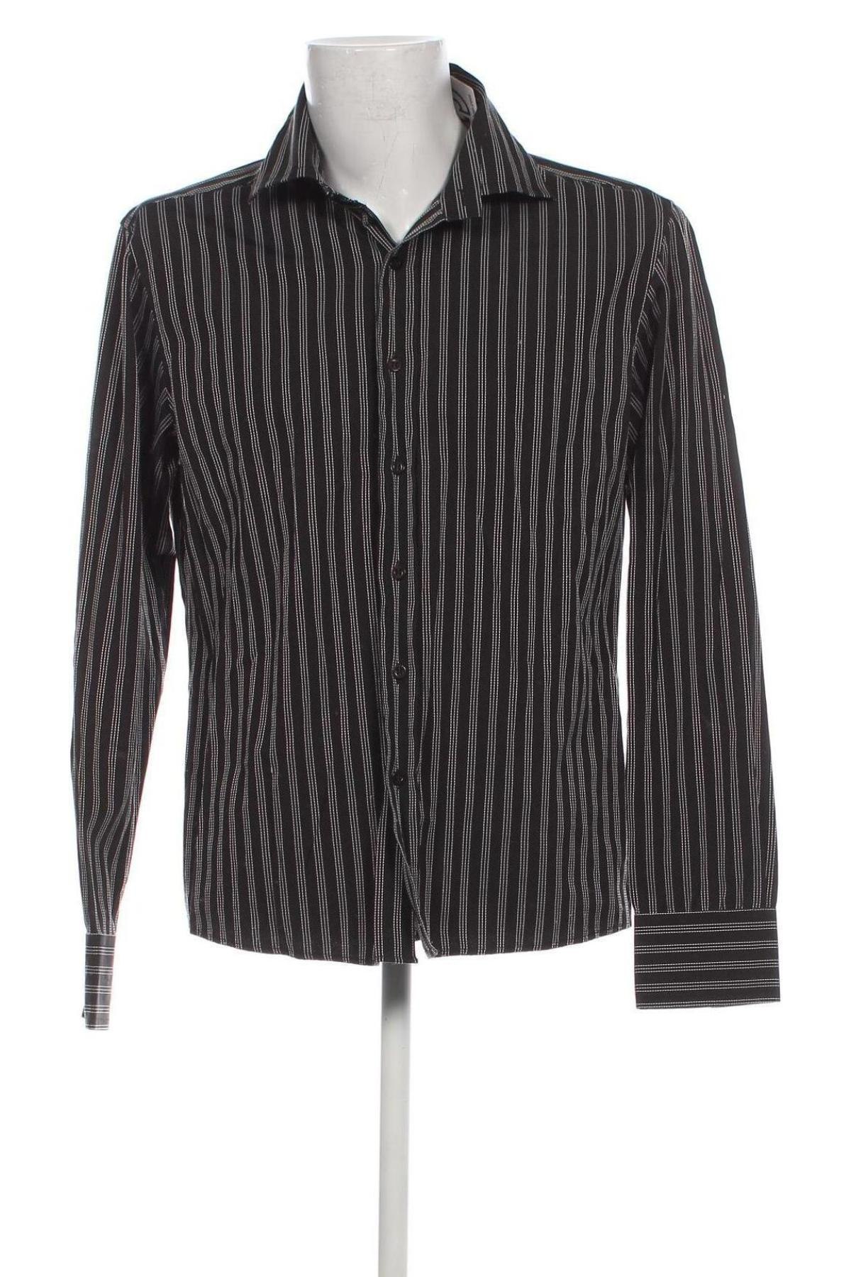Мъжка риза Sams, Размер XXL, Цвят Черен, Цена 12,80 лв.