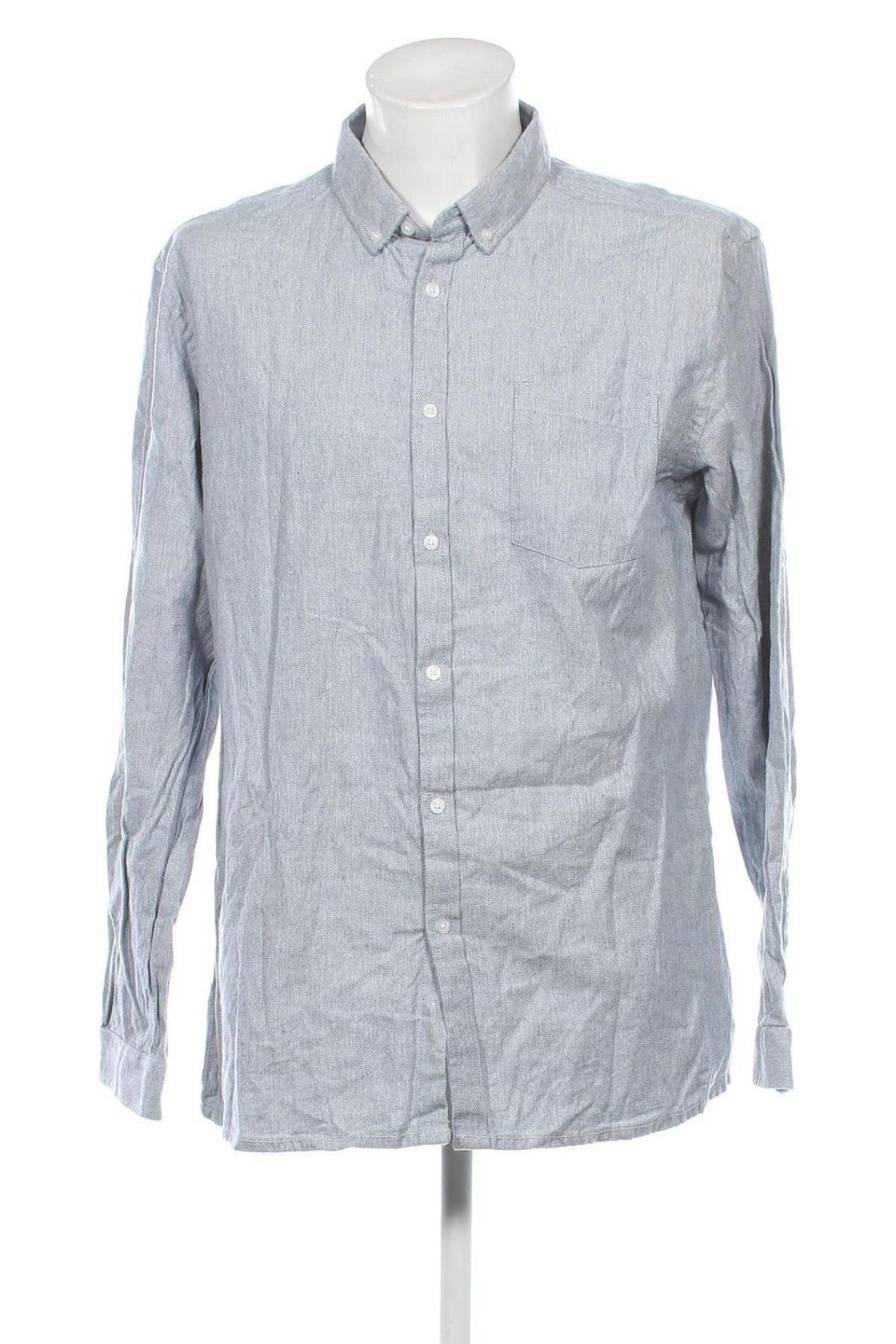 Ανδρικό πουκάμισο Seppala, Μέγεθος XXL, Χρώμα Μπλέ, Τιμή 7,18 €