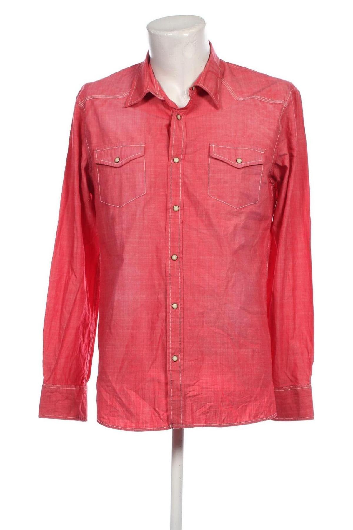 Мъжка риза Smog, Размер XL, Цвят Червен, Цена 29,00 лв.