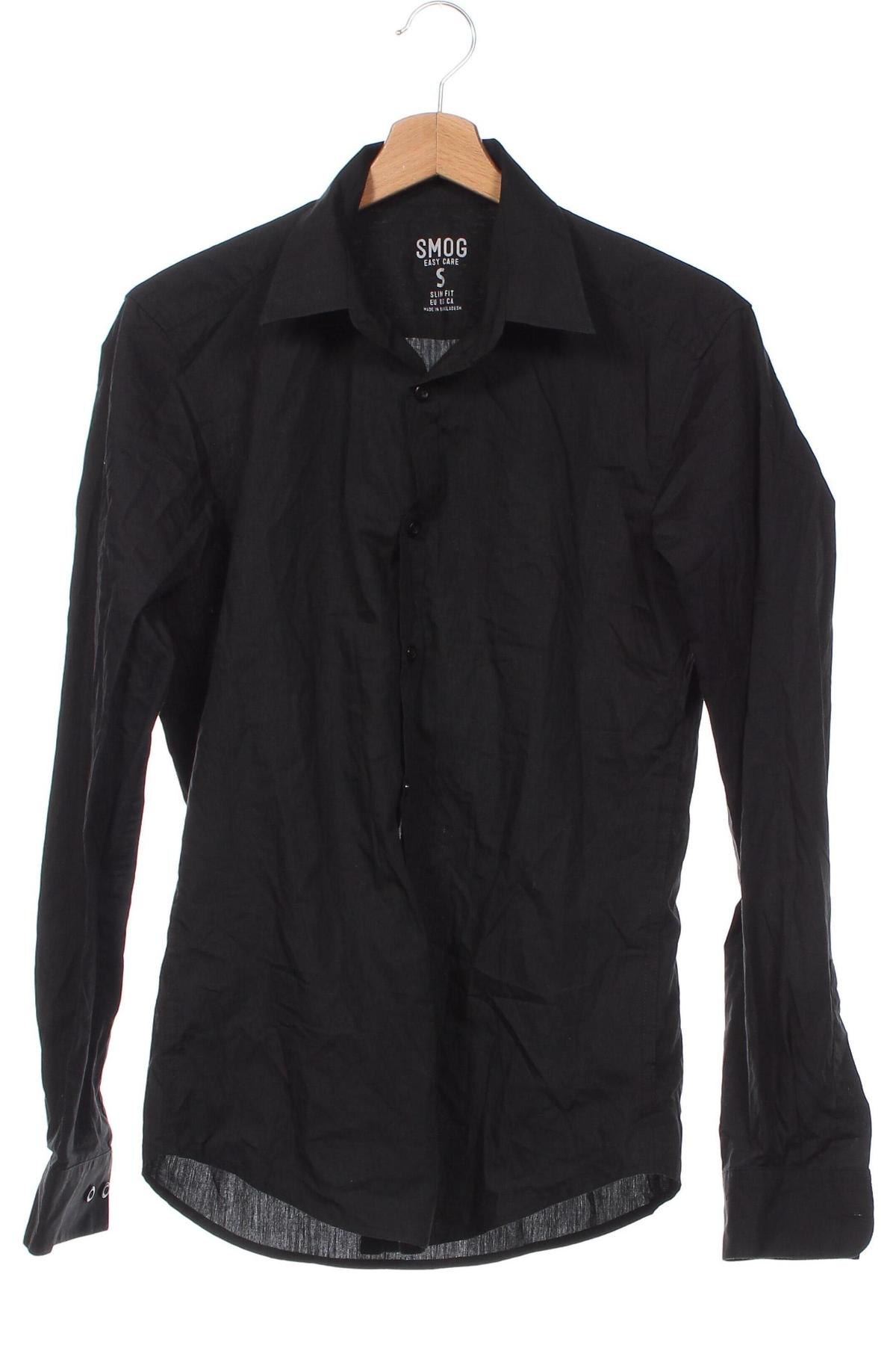 Мъжка риза Smog, Размер S, Цвят Черен, Цена 6,96 лв.