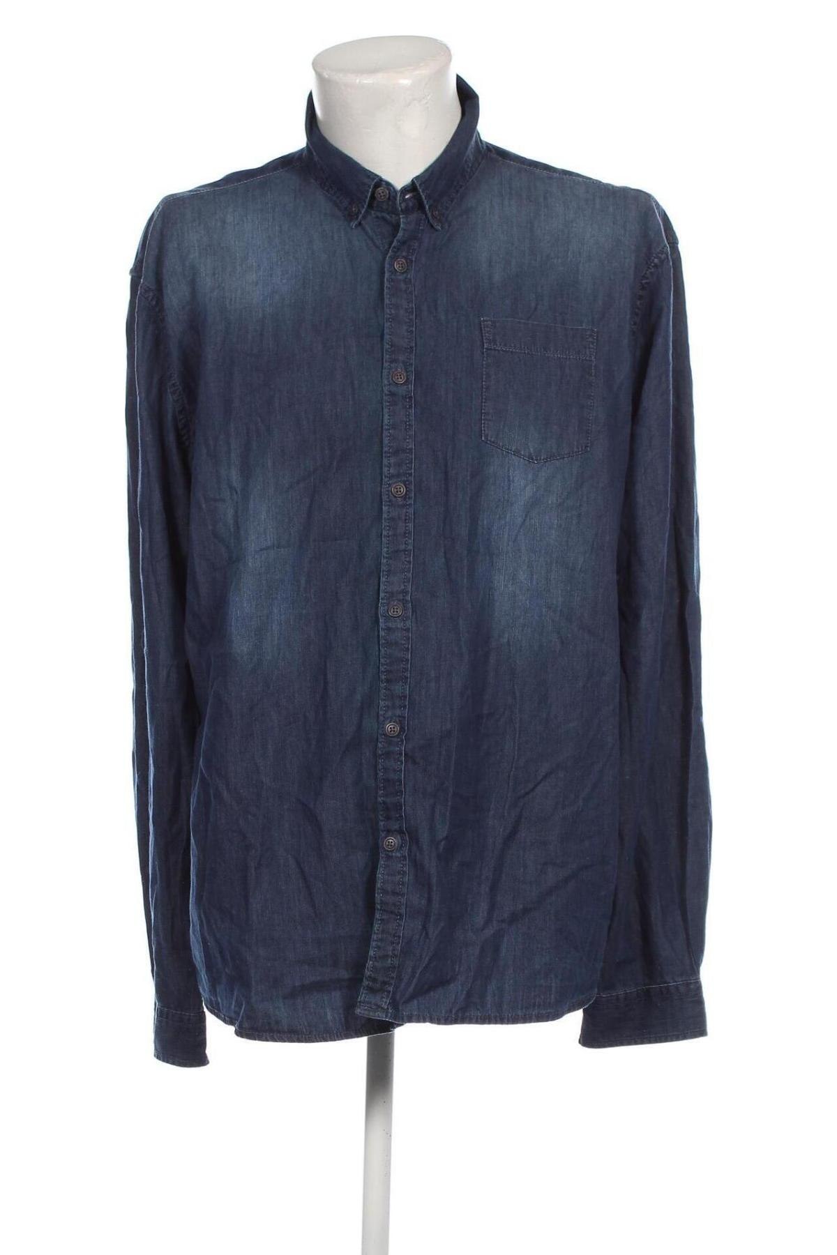 Herrenhemd Straight Up, Größe XXL, Farbe Blau, Preis 20,18 €