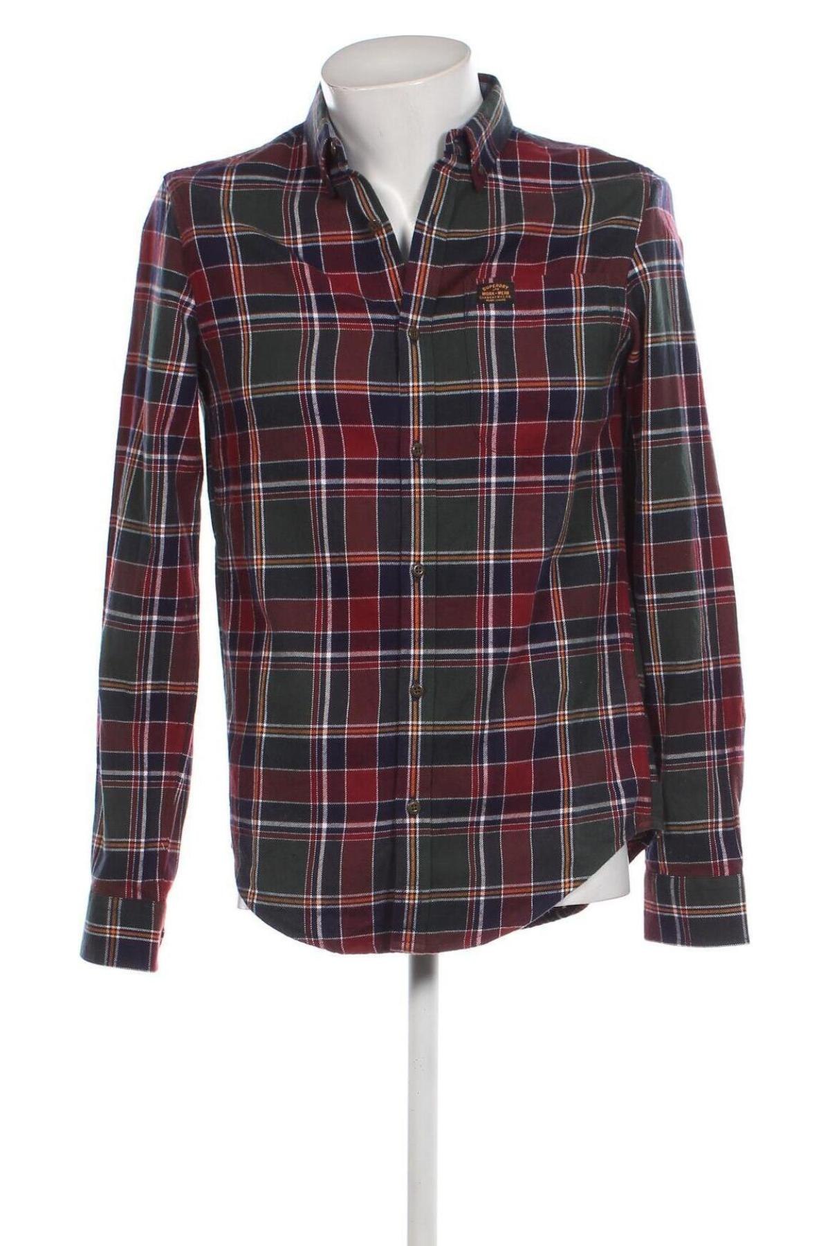 Ανδρικό πουκάμισο Superdry, Μέγεθος S, Χρώμα Πολύχρωμο, Τιμή 45,36 €