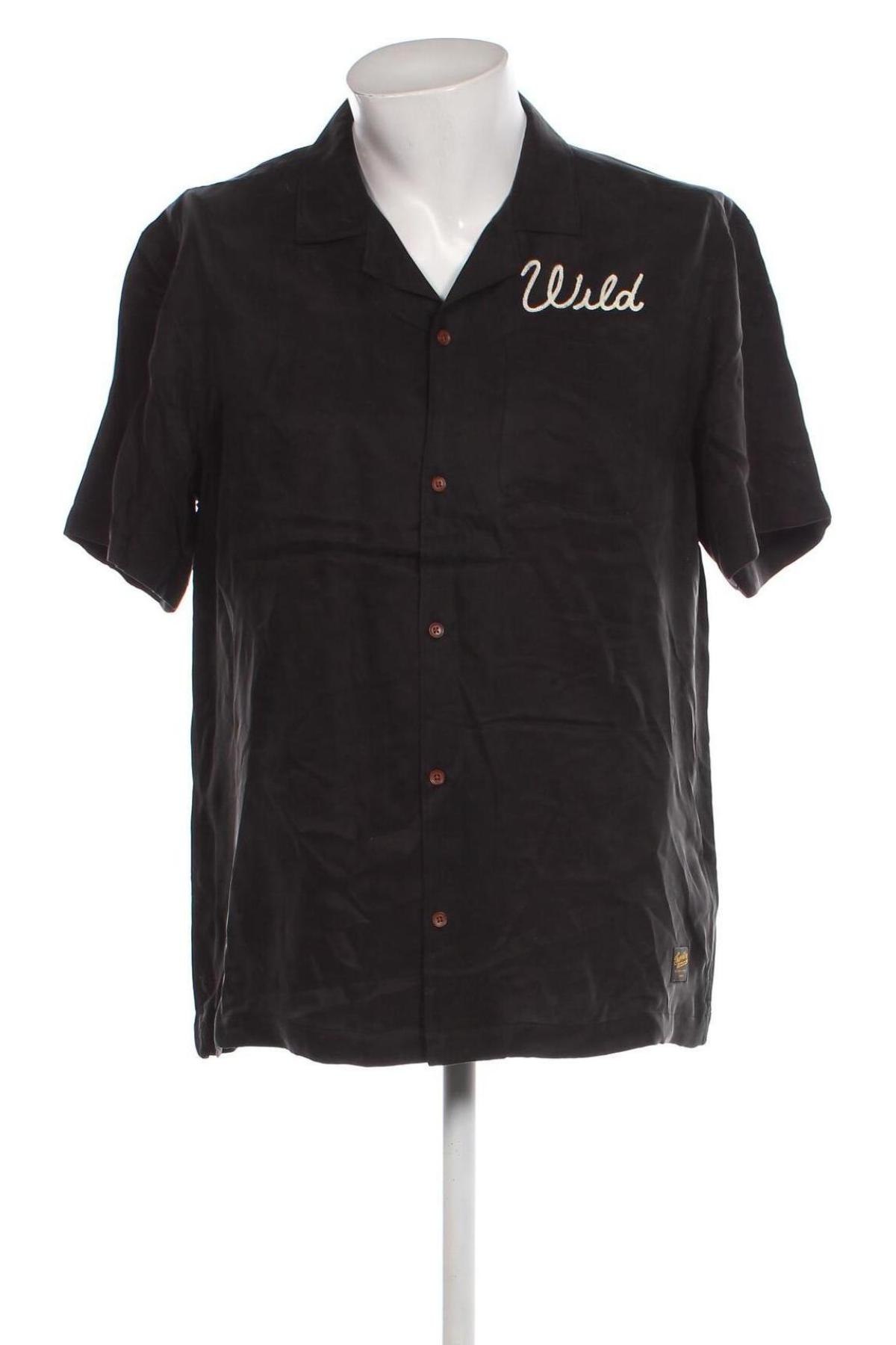 Ανδρικό πουκάμισο Superdry, Μέγεθος XL, Χρώμα Μαύρο, Τιμή 31,75 €