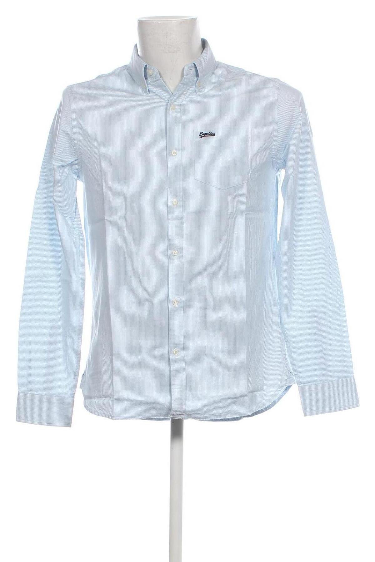 Pánska košeľa  Superdry, Veľkosť M, Farba Modrá, Cena  45,36 €