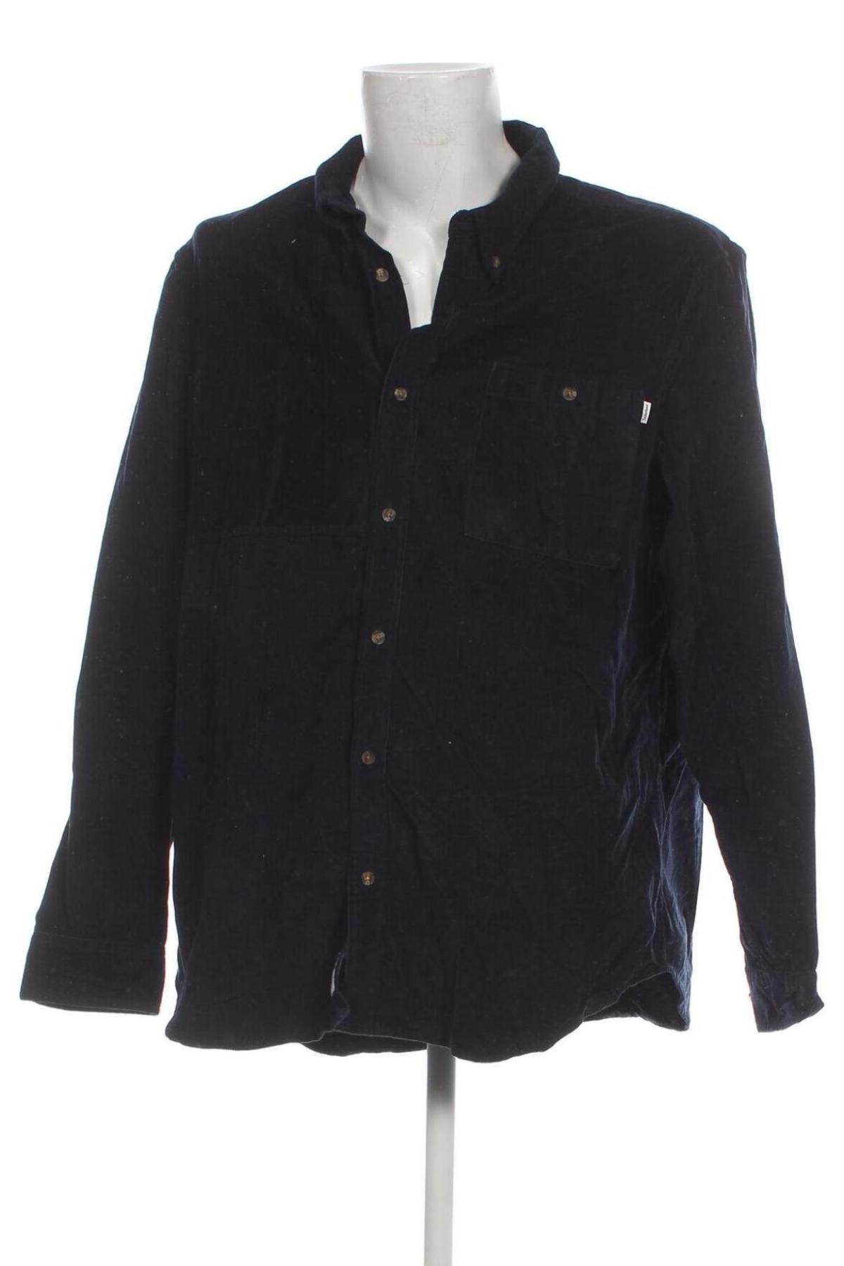 Ανδρικό πουκάμισο Timberland, Μέγεθος XXL, Χρώμα Μπλέ, Τιμή 46,39 €