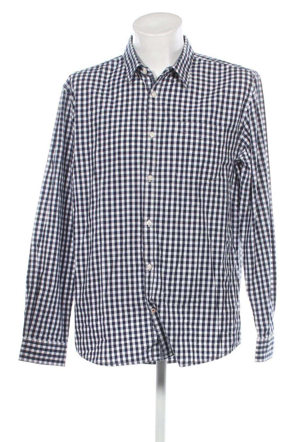 Мъжка риза Tom Tailor, Размер XXL, Цвят Син, Цена 34,00 лв.
