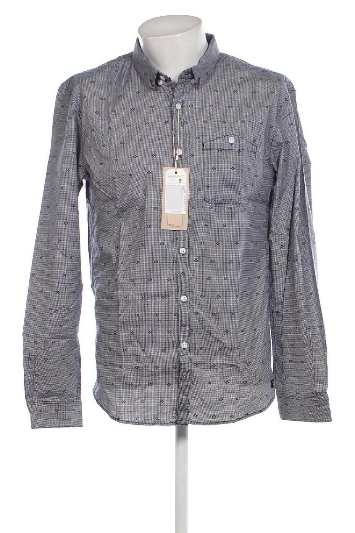 Ανδρικό πουκάμισο Tom Tailor, Μέγεθος XL, Χρώμα Μπλέ, Τιμή 39,69 €