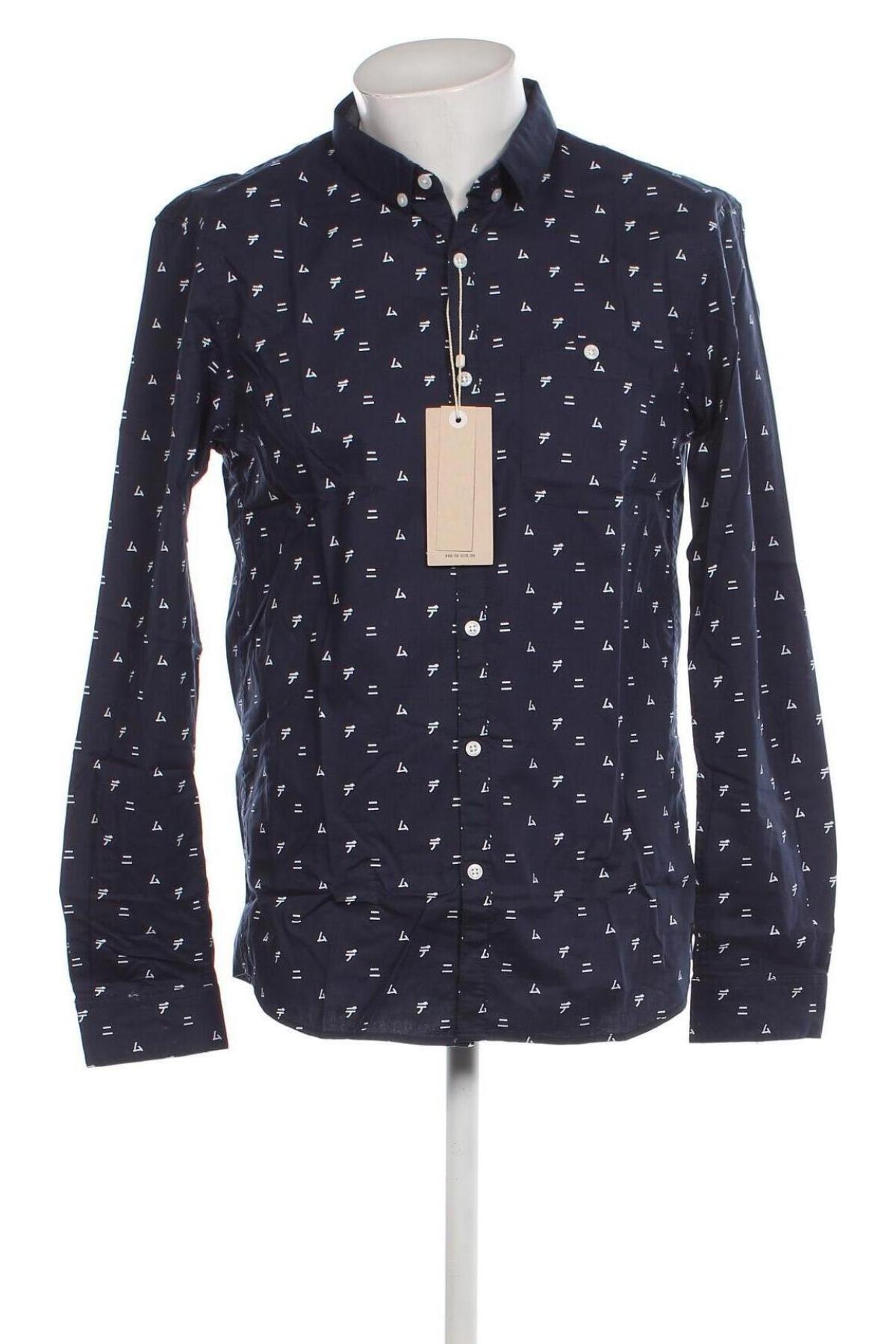 Ανδρικό πουκάμισο Tom Tailor, Μέγεθος L, Χρώμα Μπλέ, Τιμή 15,88 €