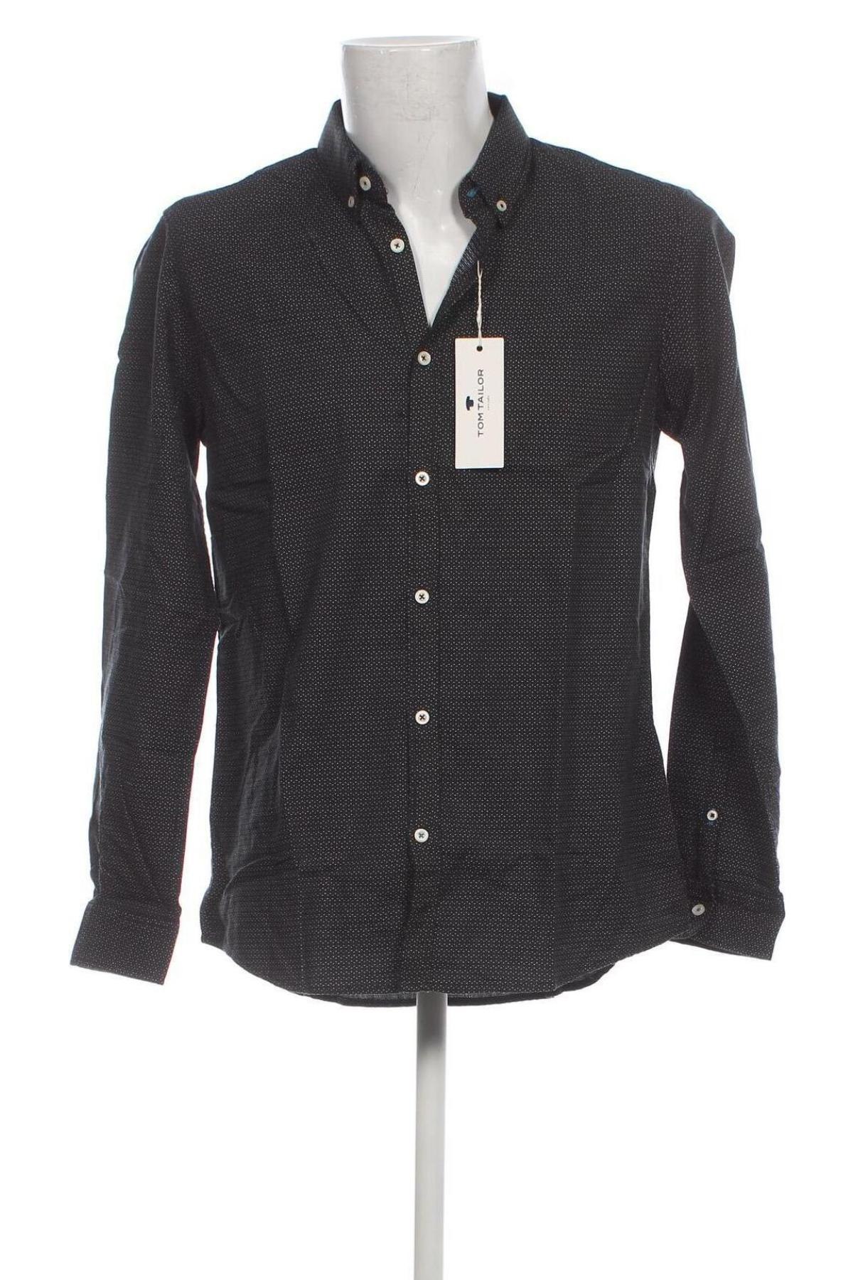 Ανδρικό πουκάμισο Tom Tailor, Μέγεθος L, Χρώμα Μπλέ, Τιμή 13,89 €