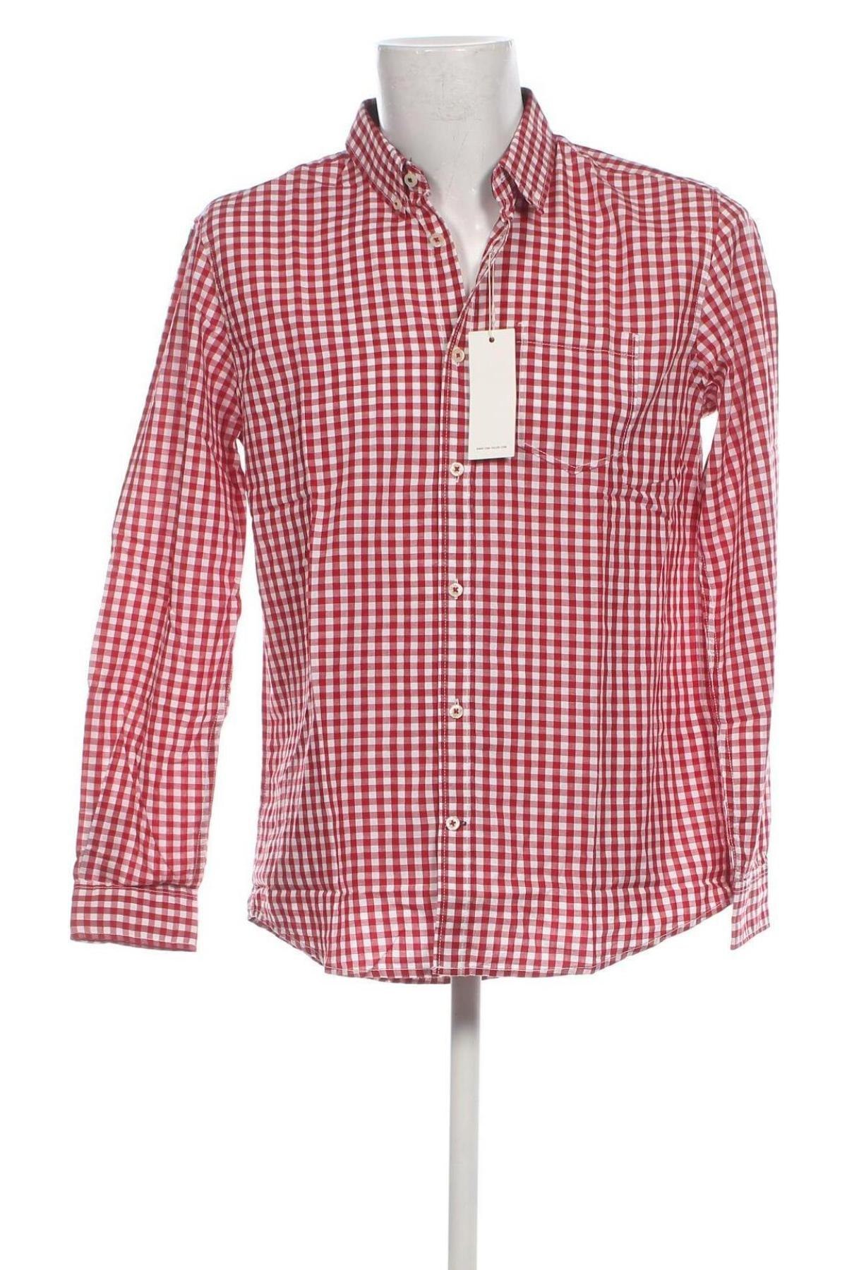 Мъжка риза Tom Tailor, Размер L, Цвят Многоцветен, Цена 20,02 лв.
