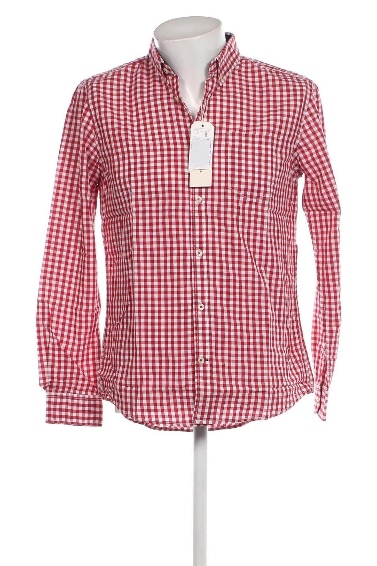 Мъжка риза Tom Tailor, Размер M, Цвят Многоцветен, Цена 20,02 лв.