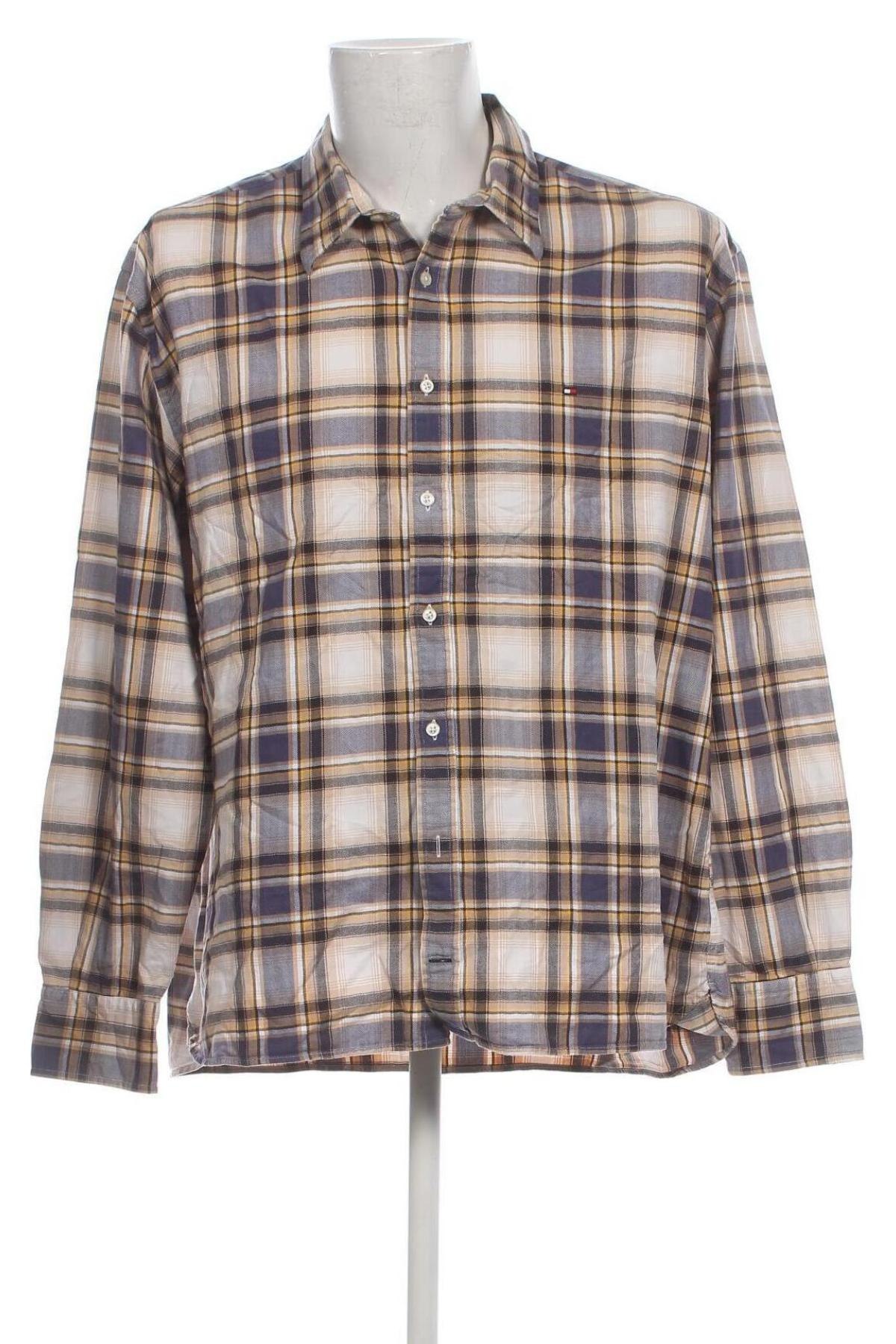 Мъжка риза Tommy Hilfiger, Размер XXL, Цвят Многоцветен, Цена 56,25 лв.