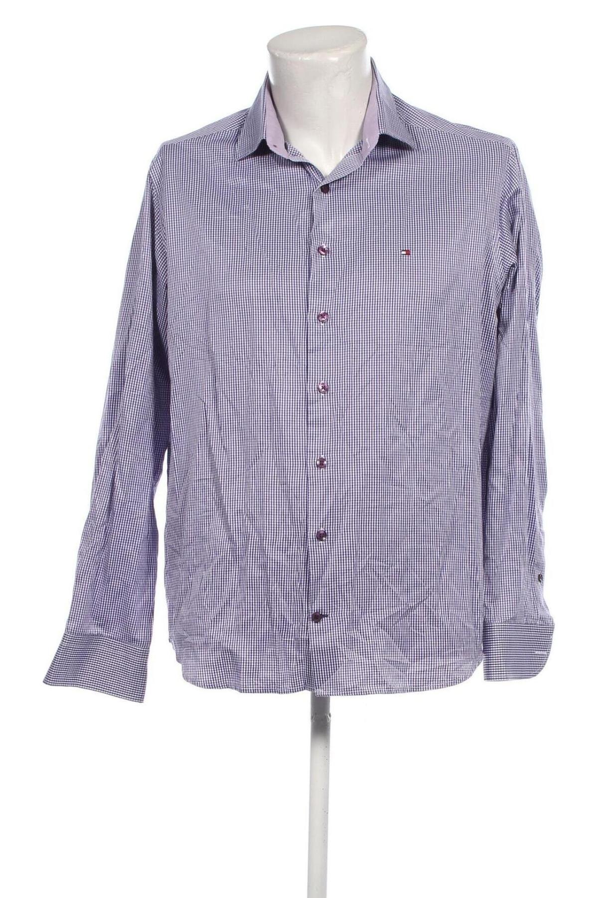 Herrenhemd Tommy Hilfiger, Größe XL, Farbe Lila, Preis € 52,19