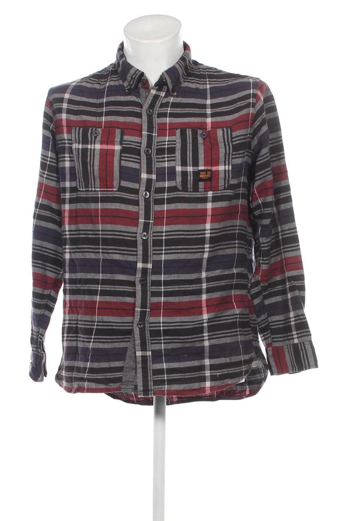 Ανδρικό πουκάμισο Troy Lee Designs, Μέγεθος L, Χρώμα Πολύχρωμο, Τιμή 3,70 €