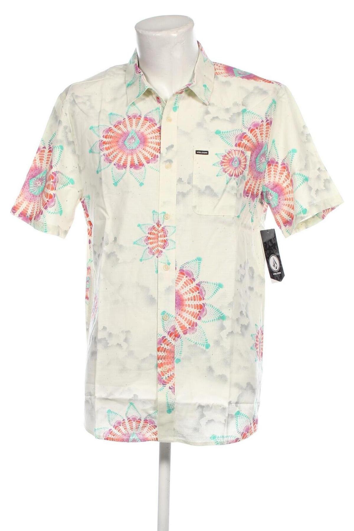 Мъжка риза Volcom, Размер L, Цвят Многоцветен, Цена 108,00 лв.