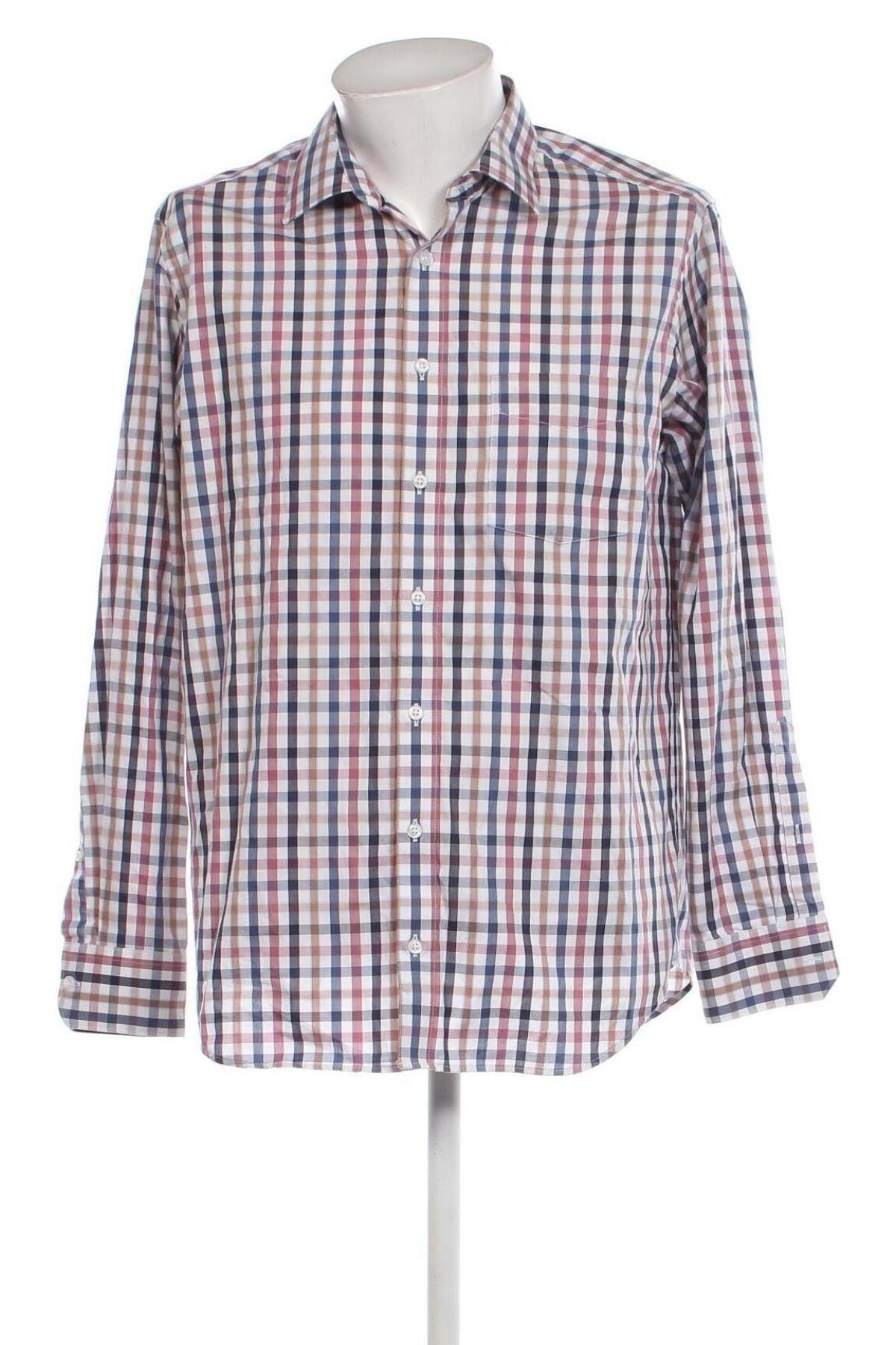 Herrenhemd Walbusch, Größe L, Farbe Mehrfarbig, Preis 5,74 €