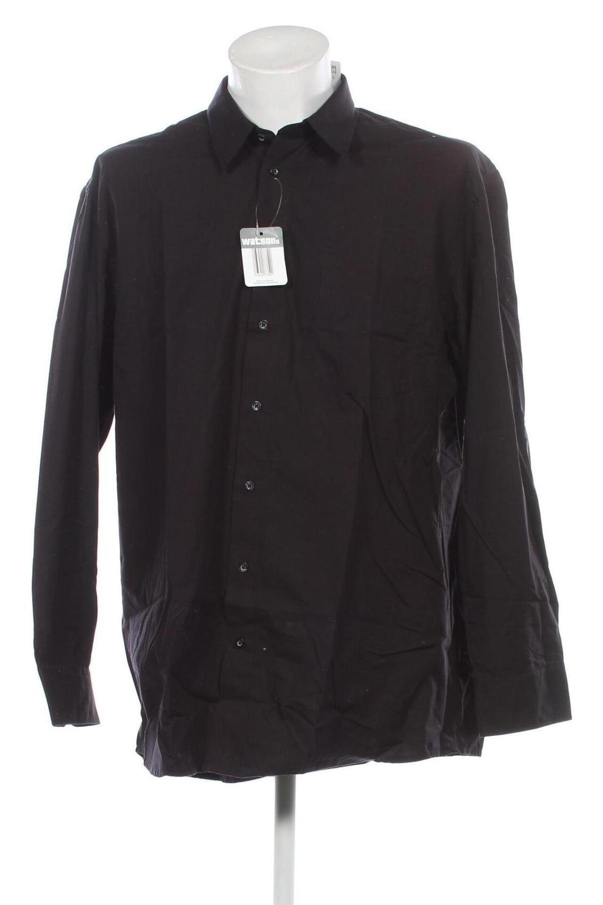 Pánská košile  Watson's, Velikost XXL, Barva Černá, Cena  491,00 Kč