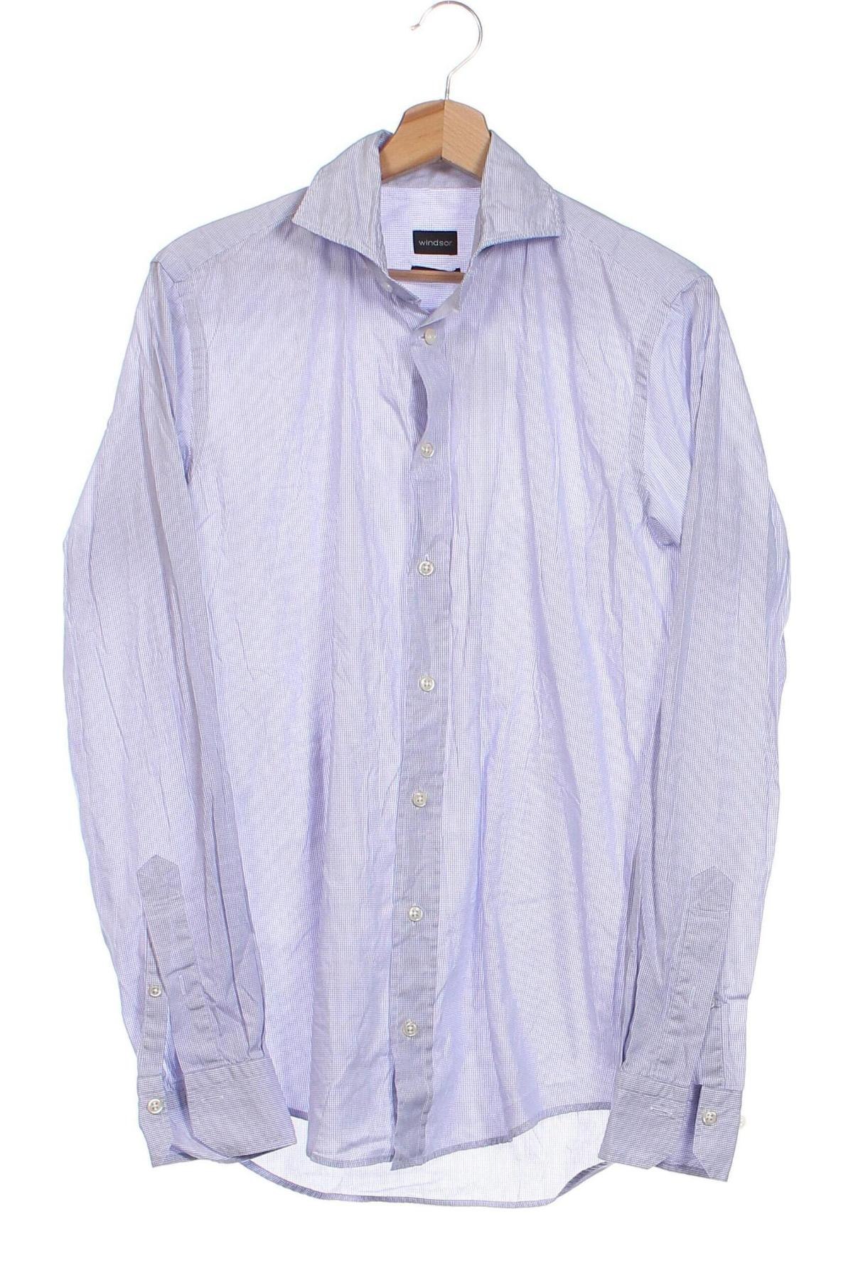 Herrenhemd Windsor, Größe S, Farbe Lila, Preis € 4,73