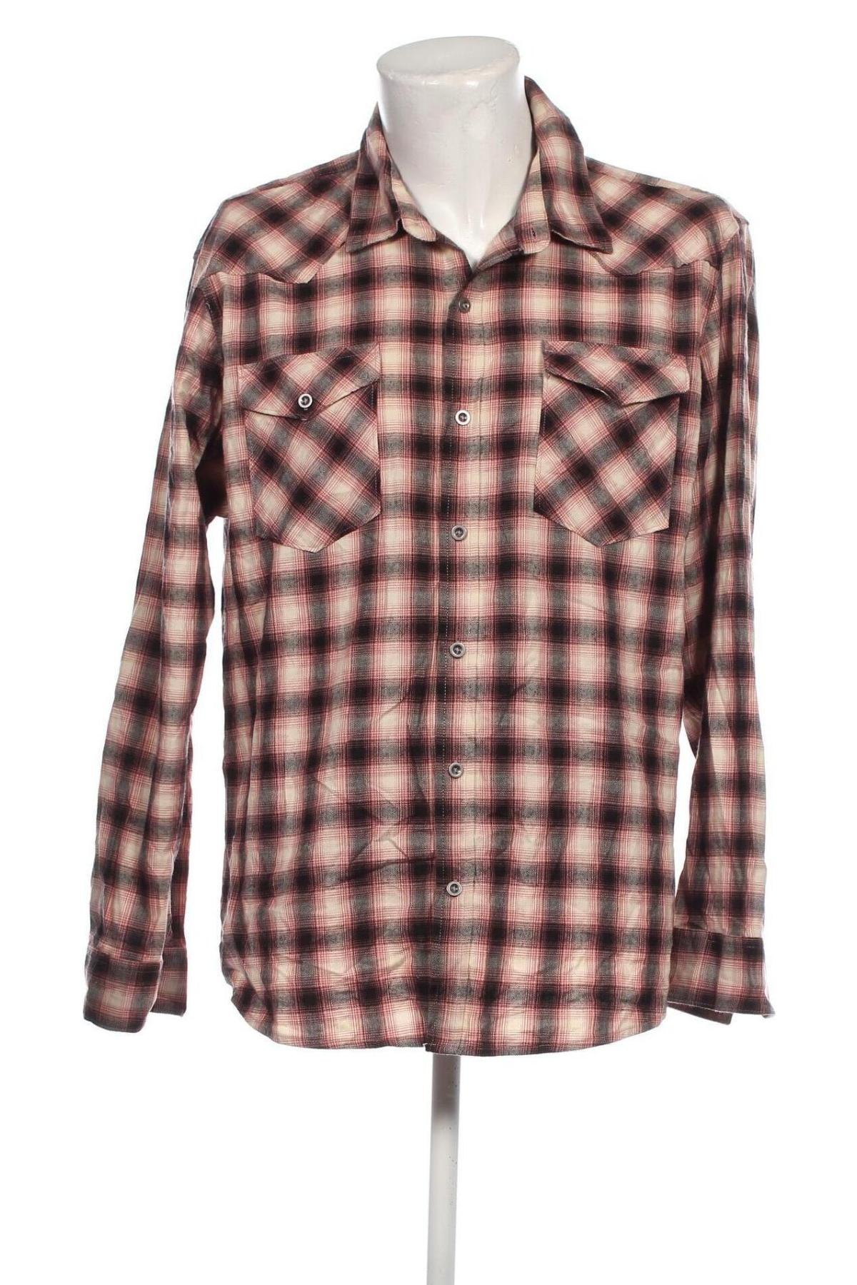 Ανδρικό πουκάμισο Wrangler, Μέγεθος XL, Χρώμα Πολύχρωμο, Τιμή 9,19 €