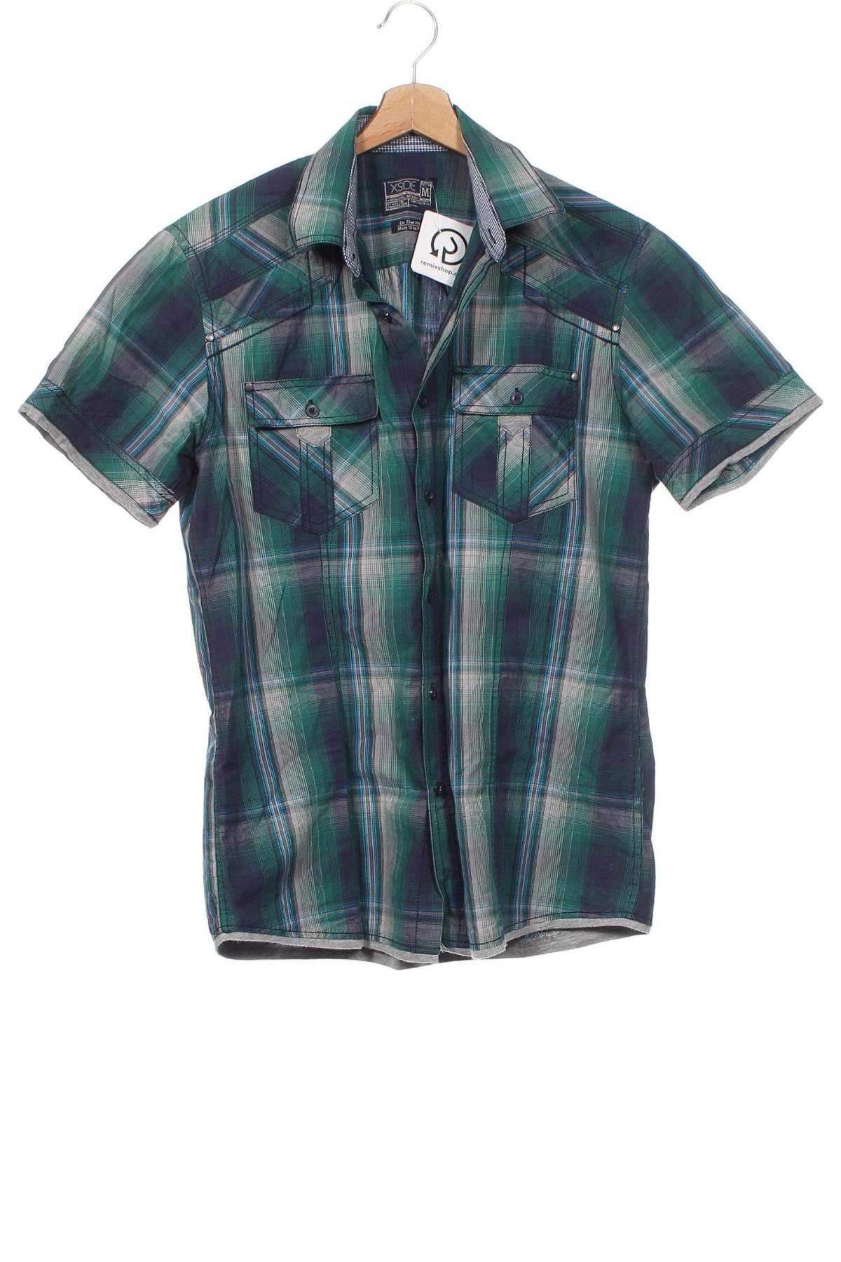 Ανδρικό πουκάμισο Xside, Μέγεθος M, Χρώμα Πολύχρωμο, Τιμή 7,27 €