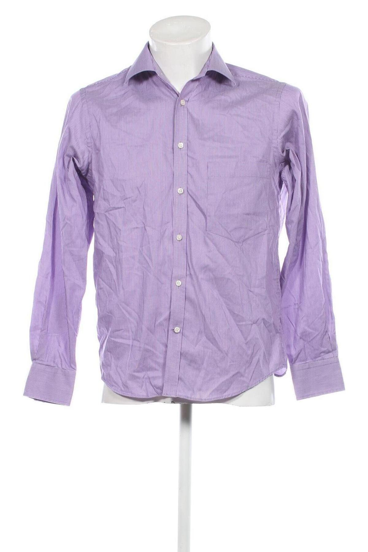 Ανδρικό πουκάμισο Yorn, Μέγεθος S, Χρώμα Βιολετί, Τιμή 7,50 €