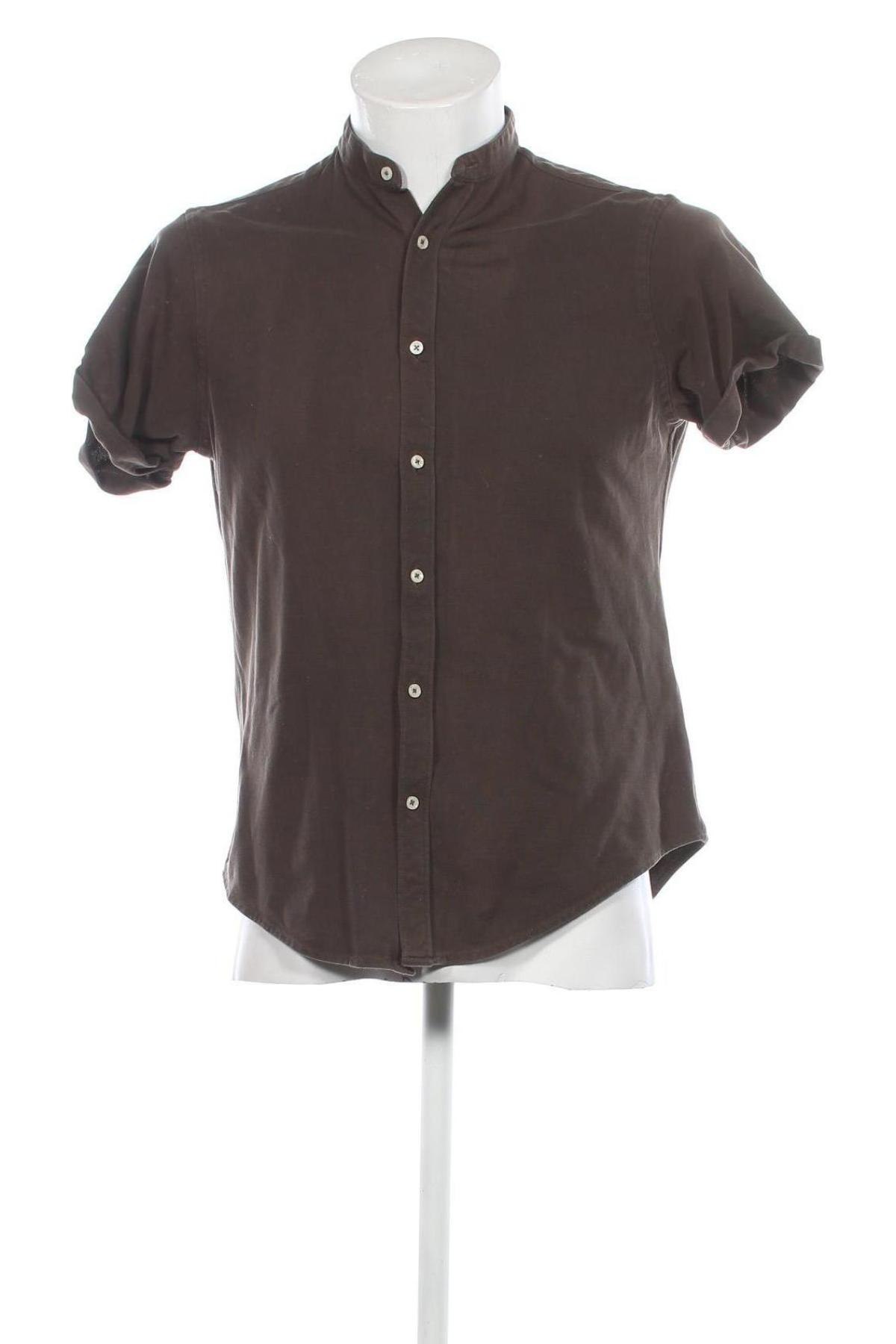 Ανδρικό πουκάμισο Zara Man, Μέγεθος M, Χρώμα Πράσινο, Τιμή 15,70 €
