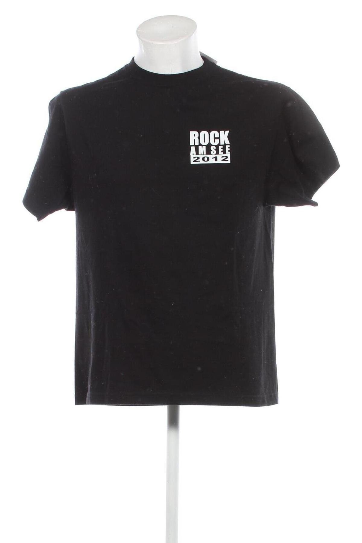 Tricou de bărbați, Mărime M, Culoare Negru, Preț 34,91 Lei