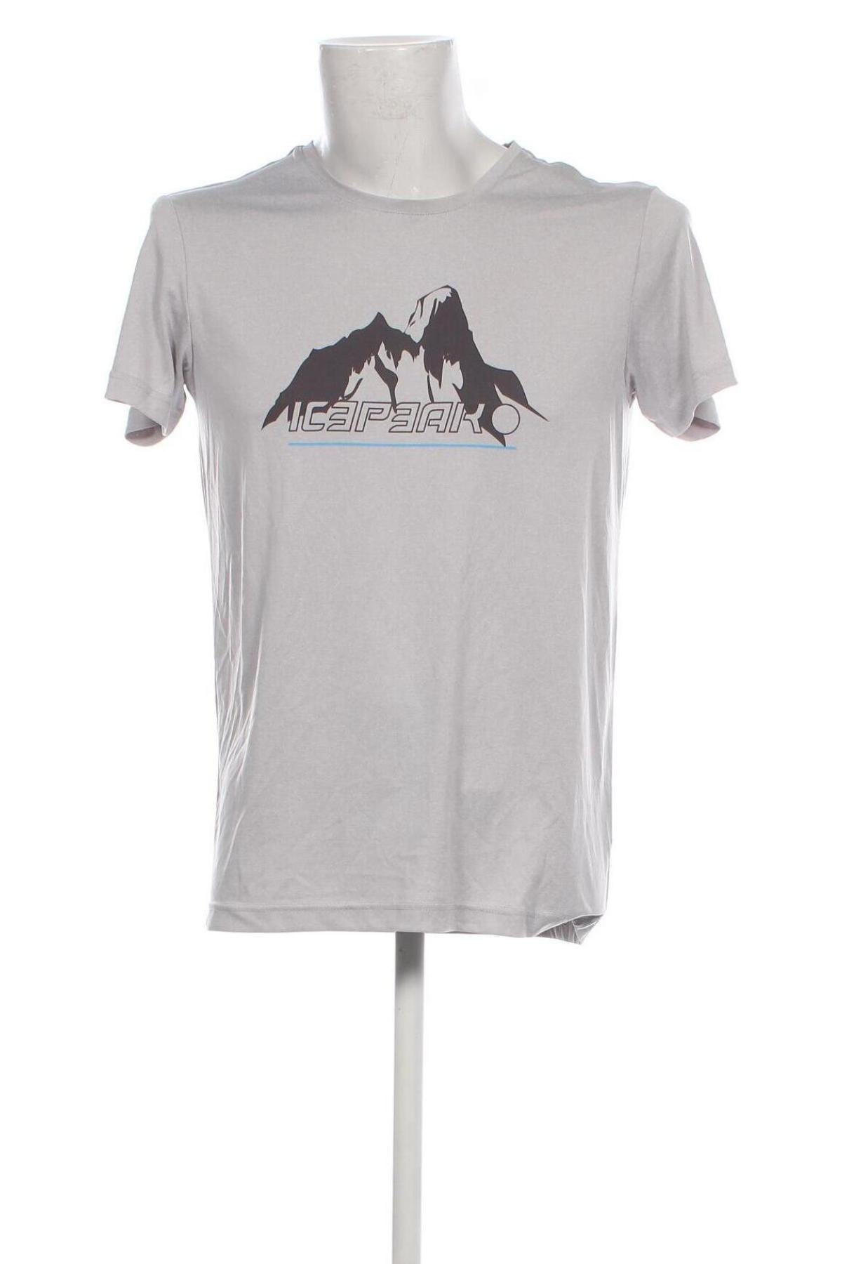 Ανδρικό t-shirt Icepeak, Μέγεθος M, Χρώμα Γκρί, Τιμή 31,96 €