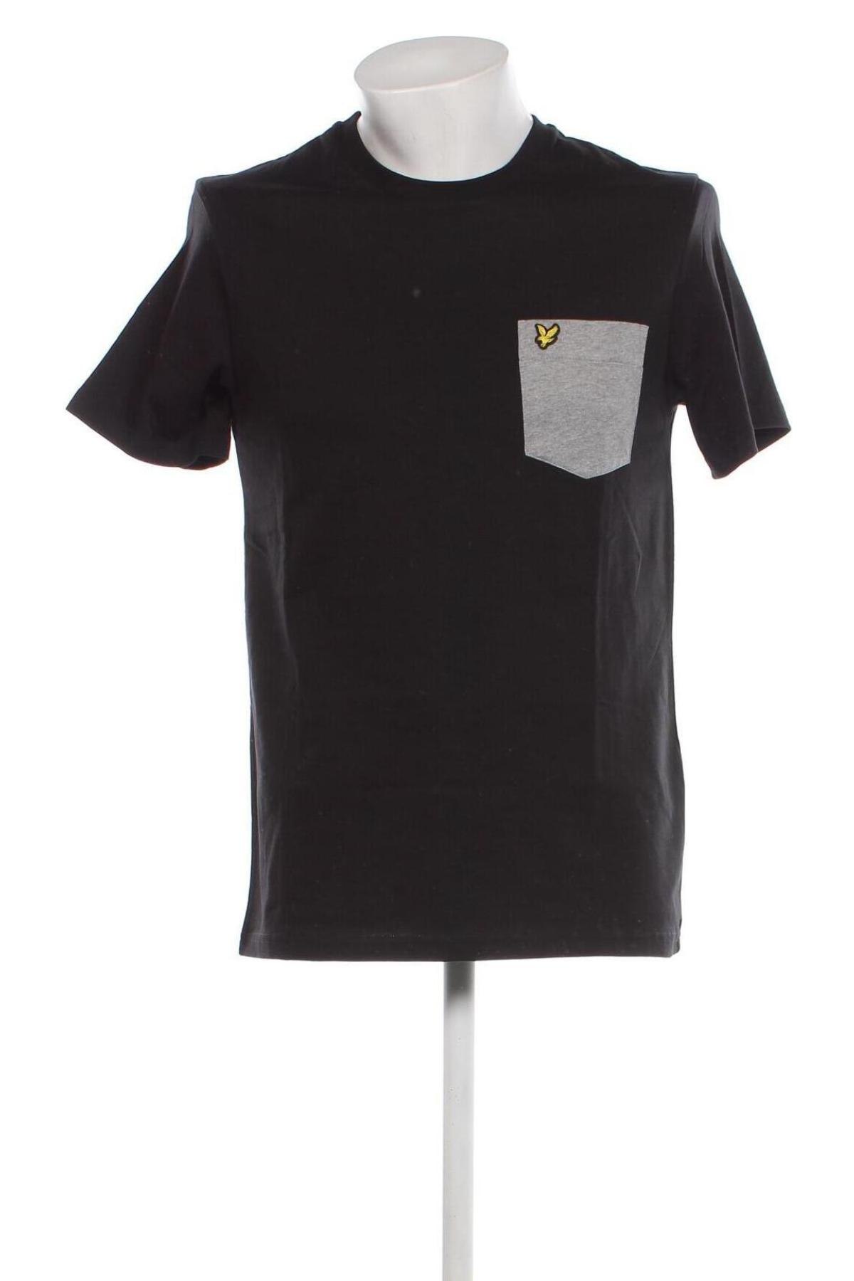 Мъжка тениска Lyle & Scott, Размер M, Цвят Черен, Цена 47,60 лв.