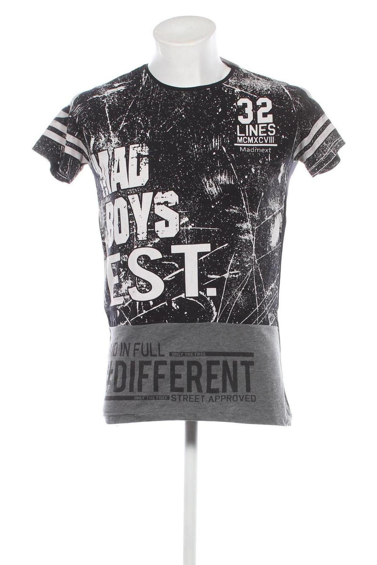 Ανδρικό t-shirt Madmext, Μέγεθος S, Χρώμα Πολύχρωμο, Τιμή 11,00 €