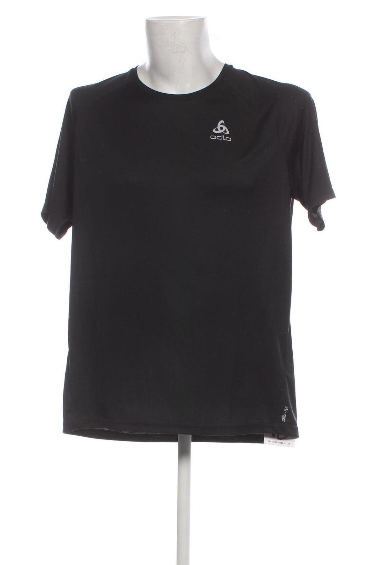 Ανδρικό t-shirt Odlo, Μέγεθος XL, Χρώμα Μαύρο, Τιμή 13,92 €