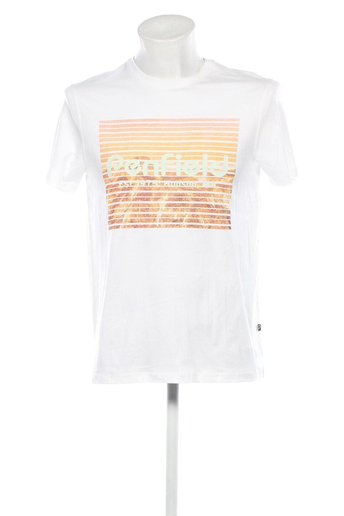 Ανδρικό t-shirt Penfield, Μέγεθος M, Χρώμα Λευκό, Τιμή 23,10 €