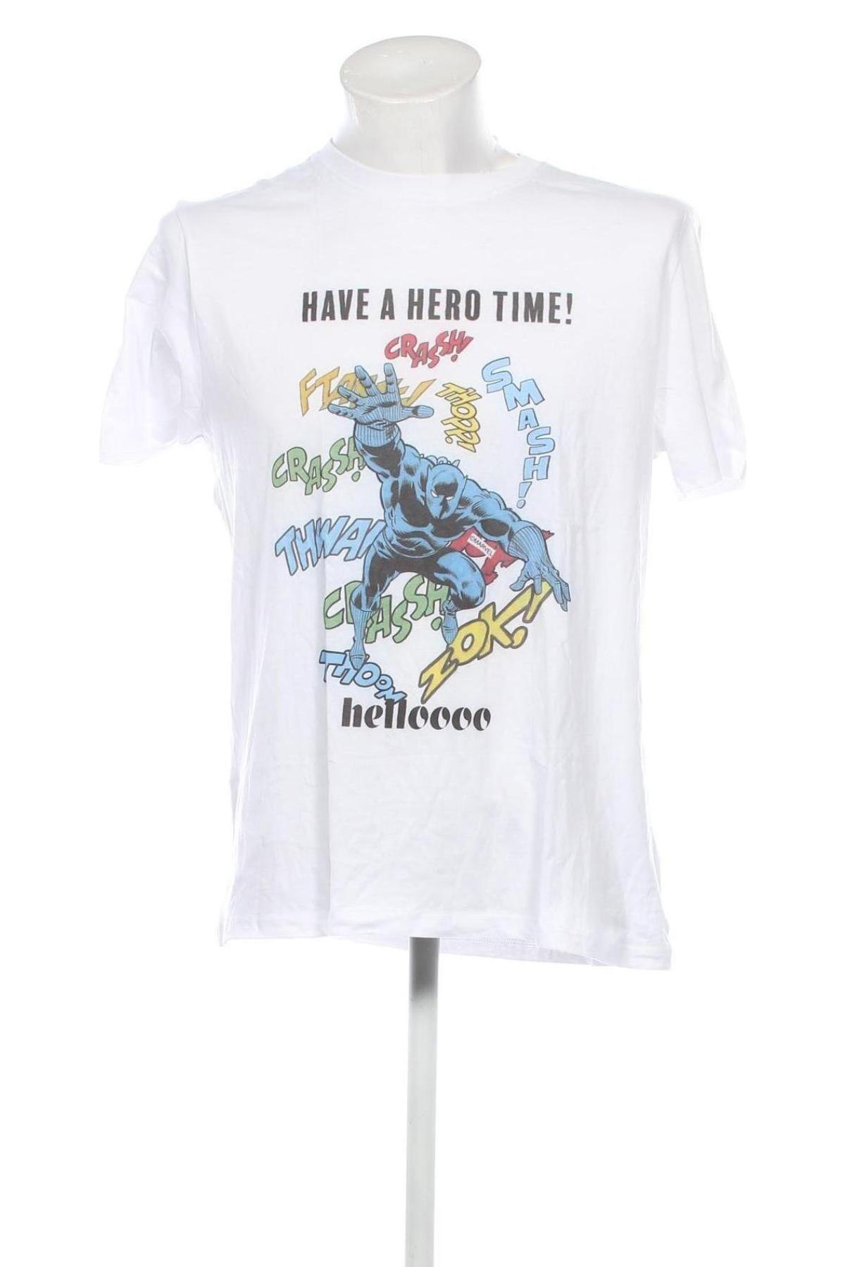 Ανδρικό t-shirt Primark, Μέγεθος M, Χρώμα Λευκό, Τιμή 10,82 €