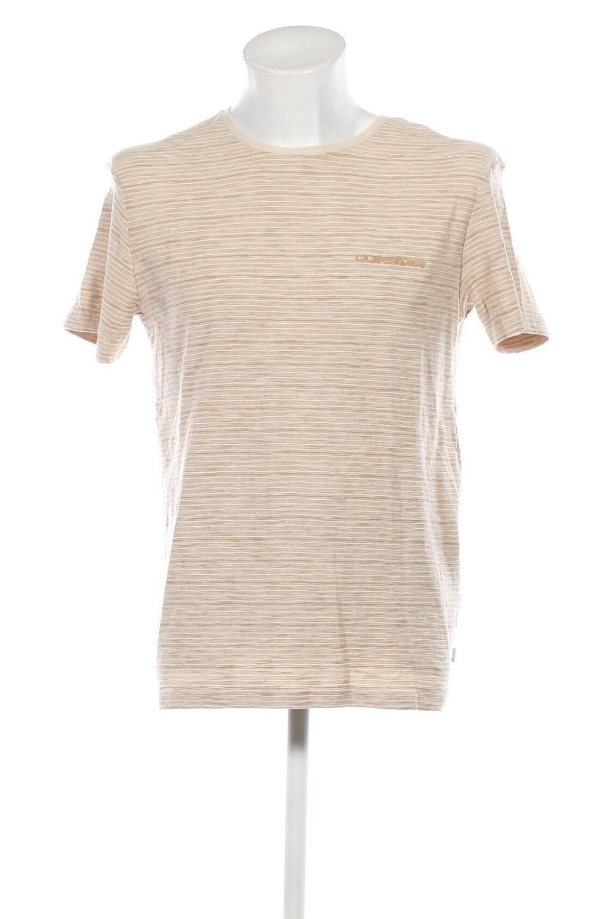 Ανδρικό t-shirt Quiksilver, Μέγεθος M, Χρώμα Εκρού, Τιμή 15,98 €
