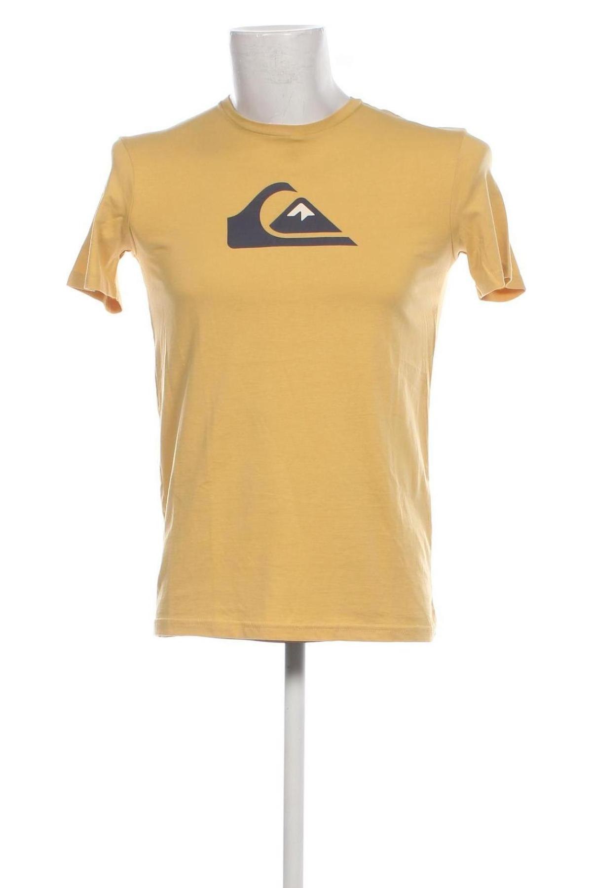 Мъжка тениска Quiksilver, Размер XS, Цвят Жълт, Цена 13,95 лв.
