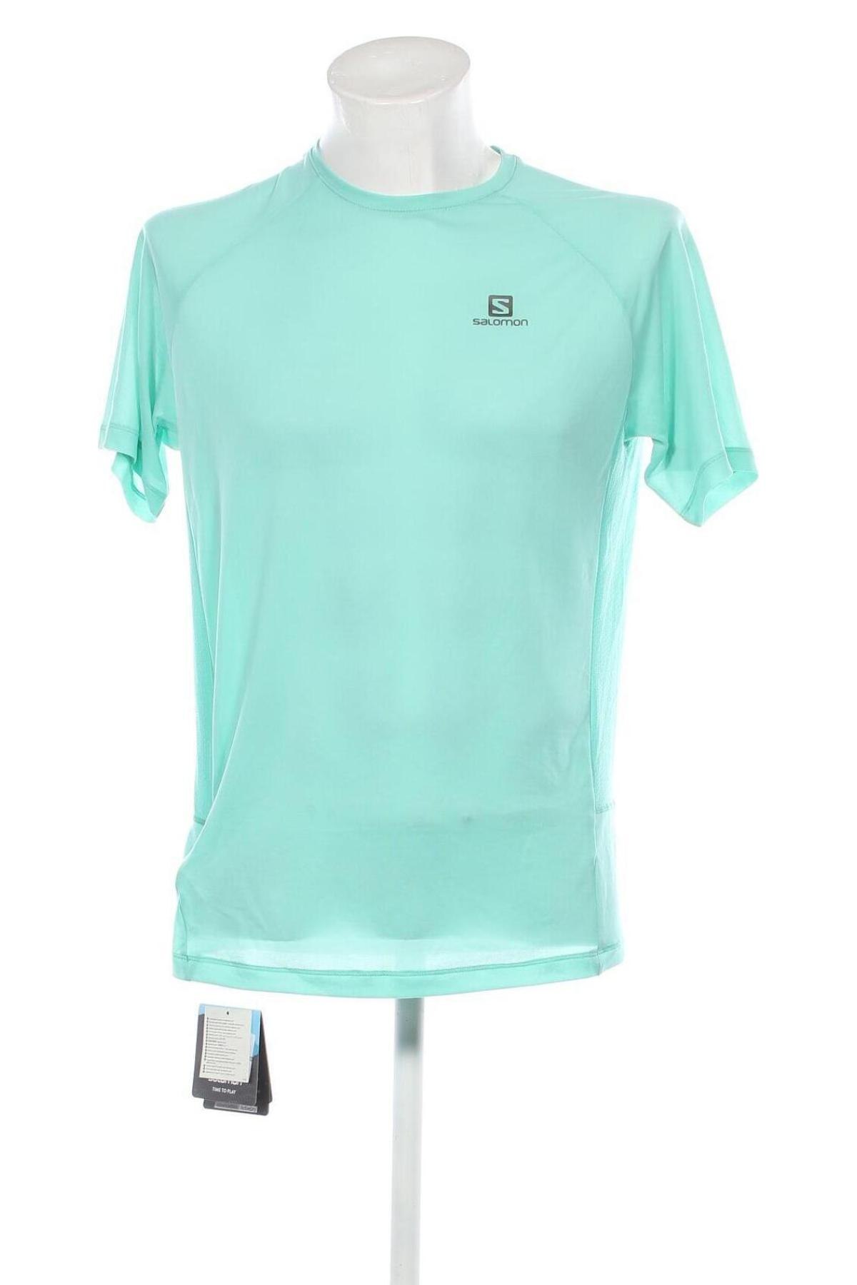 Herren T-Shirt Salomon, Größe L, Farbe Blau, Preis 31,54 €