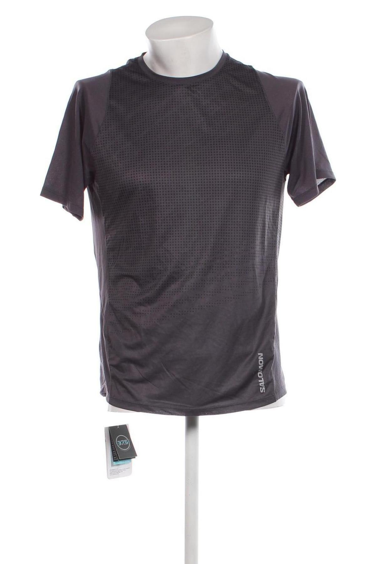 Herren T-Shirt Salomon, Größe L, Farbe Grau, Preis € 37,11