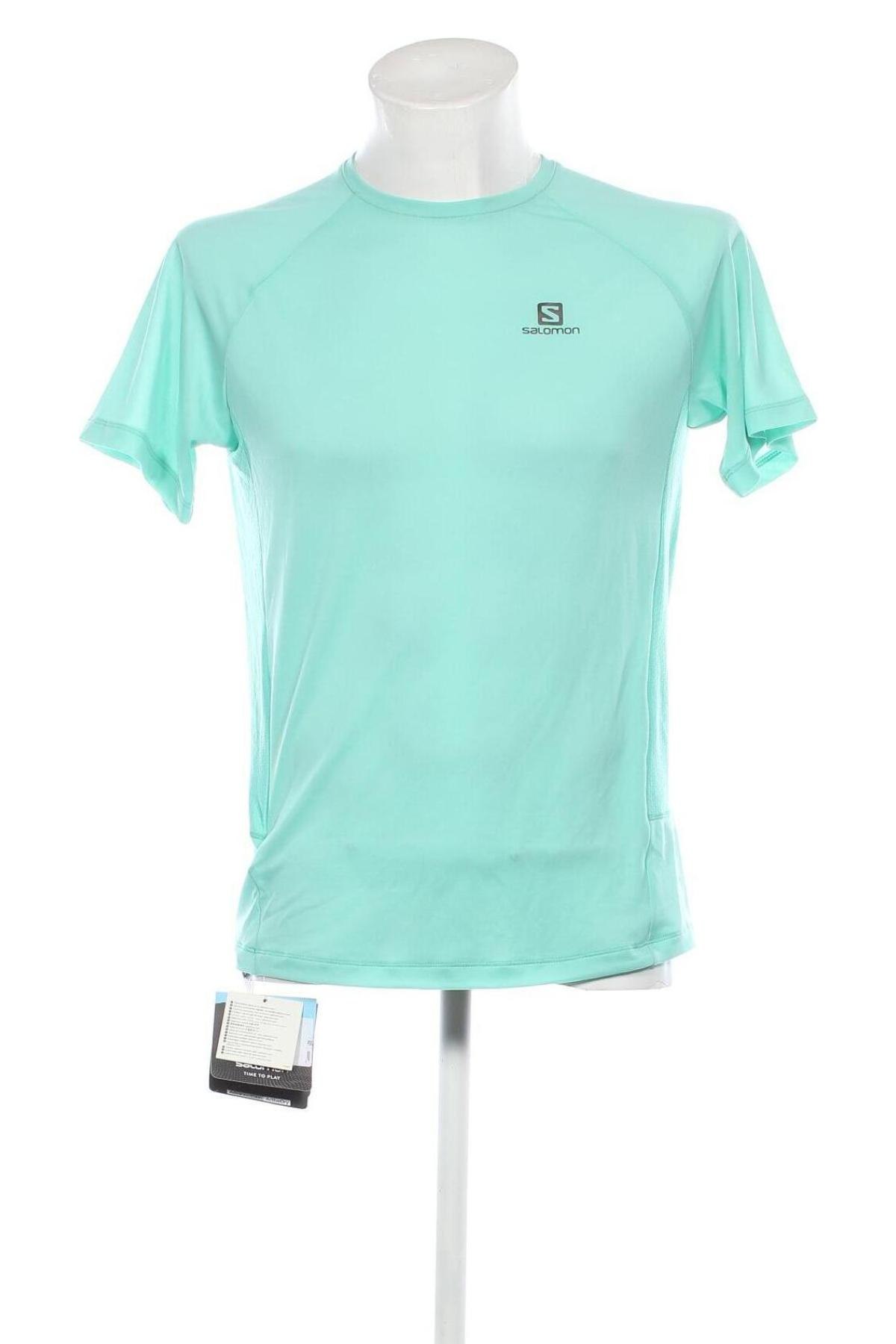 Мъжка тениска Salomon, Размер M, Цвят Син, Цена 61,20 лв.