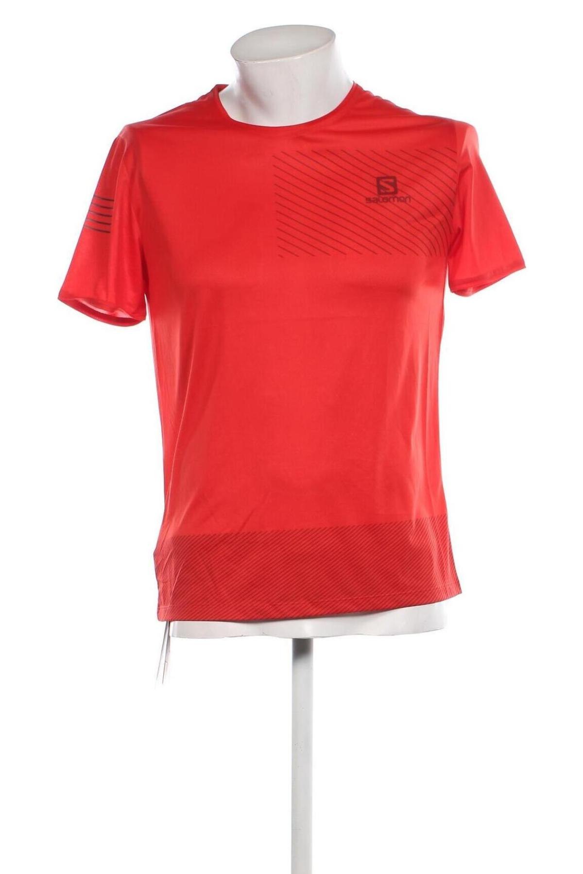 Herren T-Shirt Salomon, Größe M, Farbe Rot, Preis 31,54 €