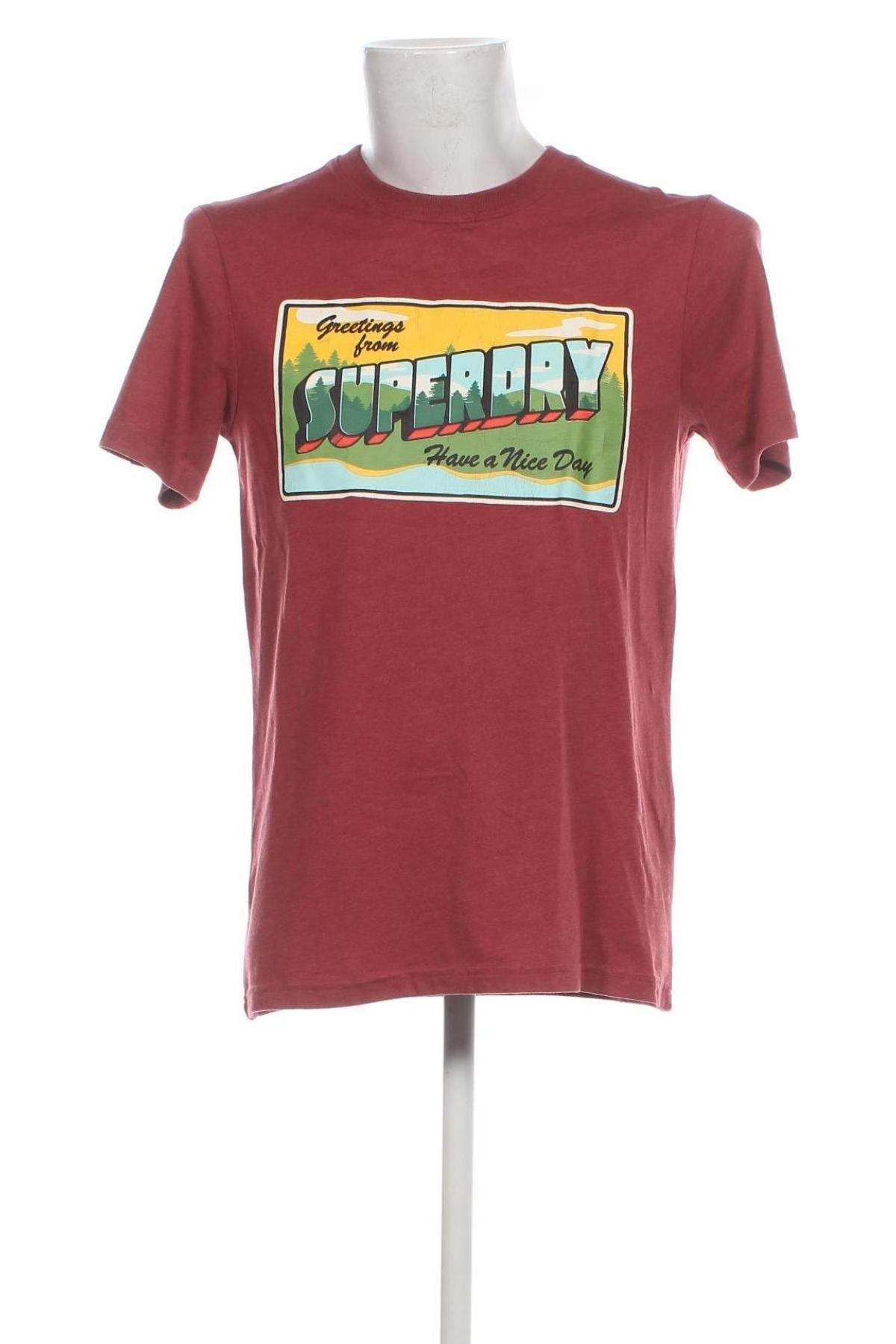 Pánské tričko  Superdry, Velikost M, Barva Růžová, Cena  580,00 Kč