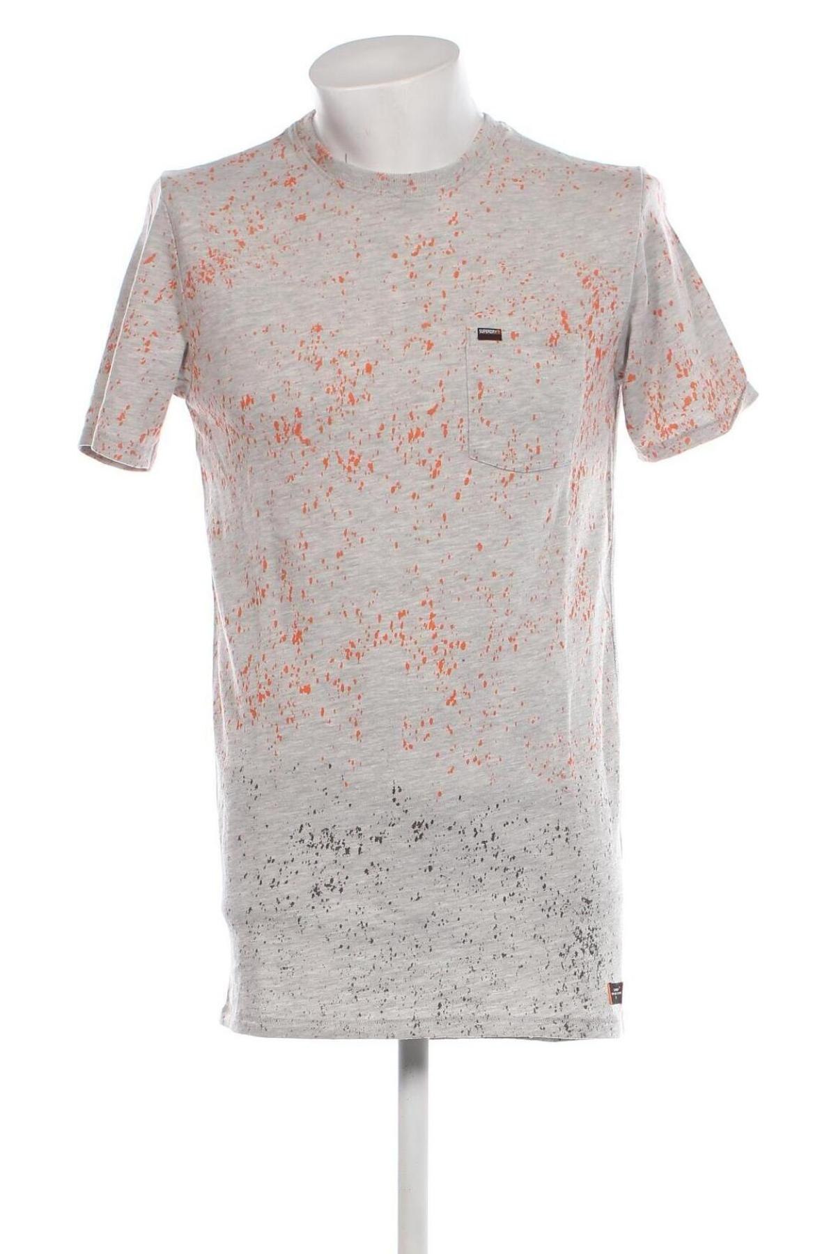 Herren T-Shirt Superdry, Größe S, Farbe Grau, Preis 20,62 €