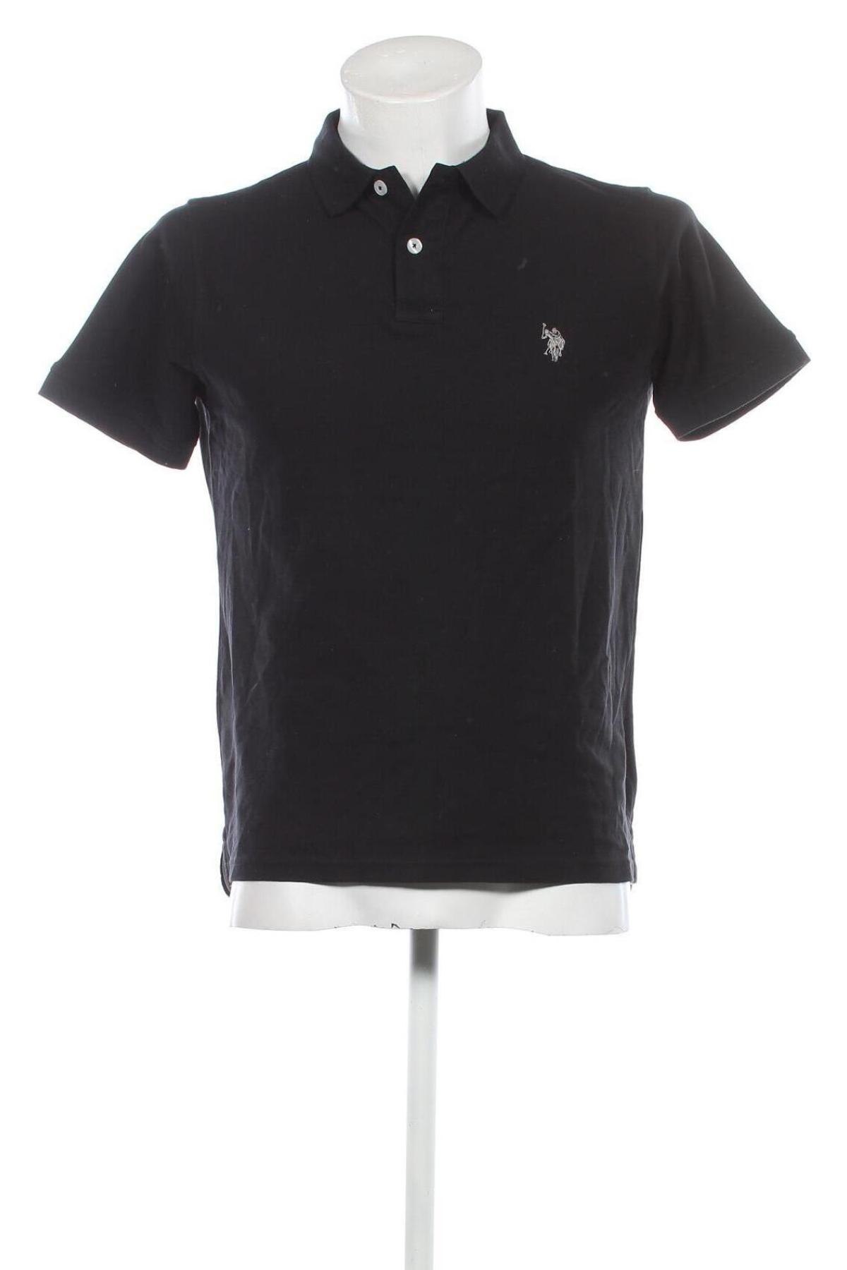 Ανδρικό t-shirt U.S. Polo Assn., Μέγεθος M, Χρώμα Μαύρο, Τιμή 28,64 €