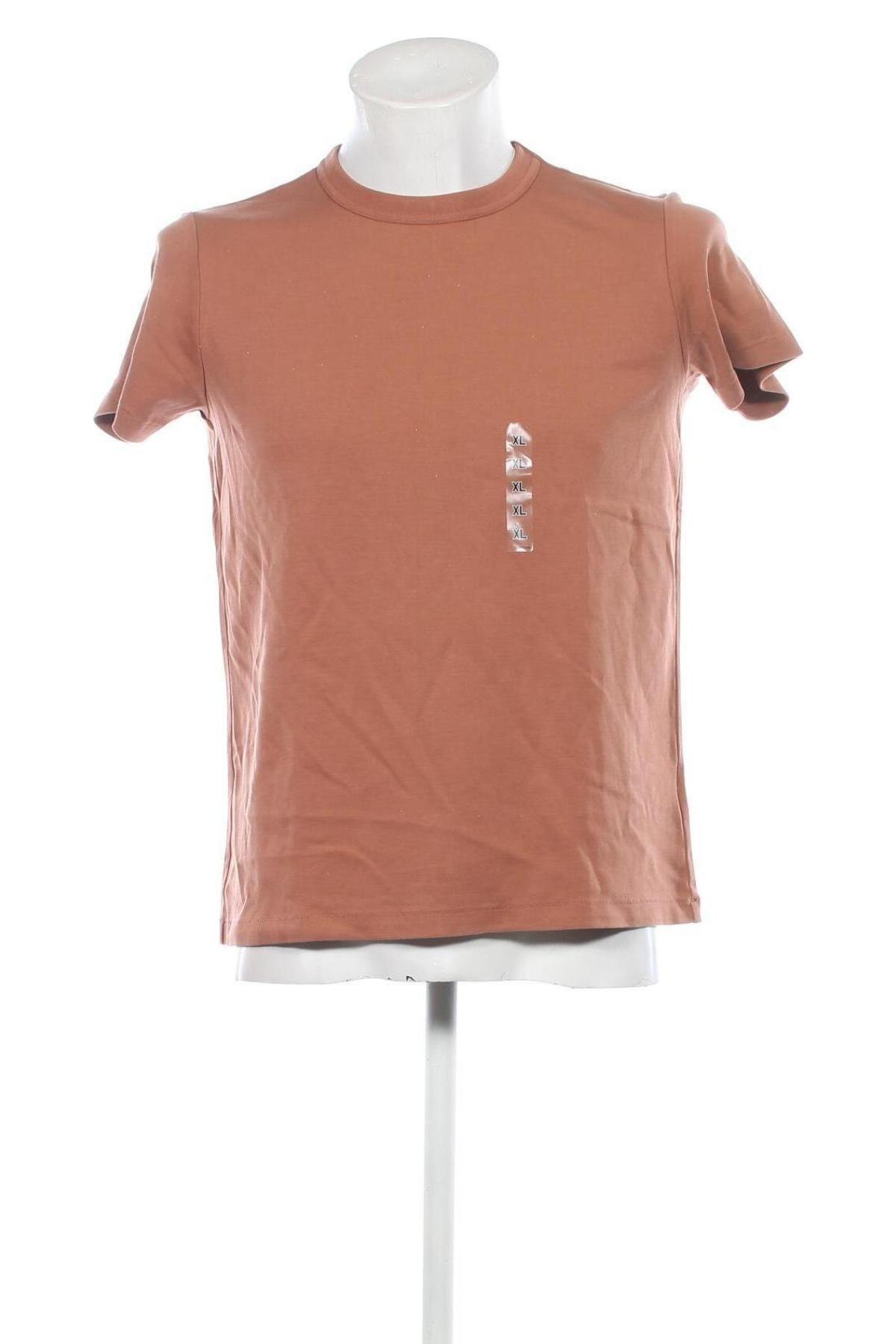 Pánske tričko  Uniqlo, Veľkosť XL, Farba Hnedá, Cena  16,00 €