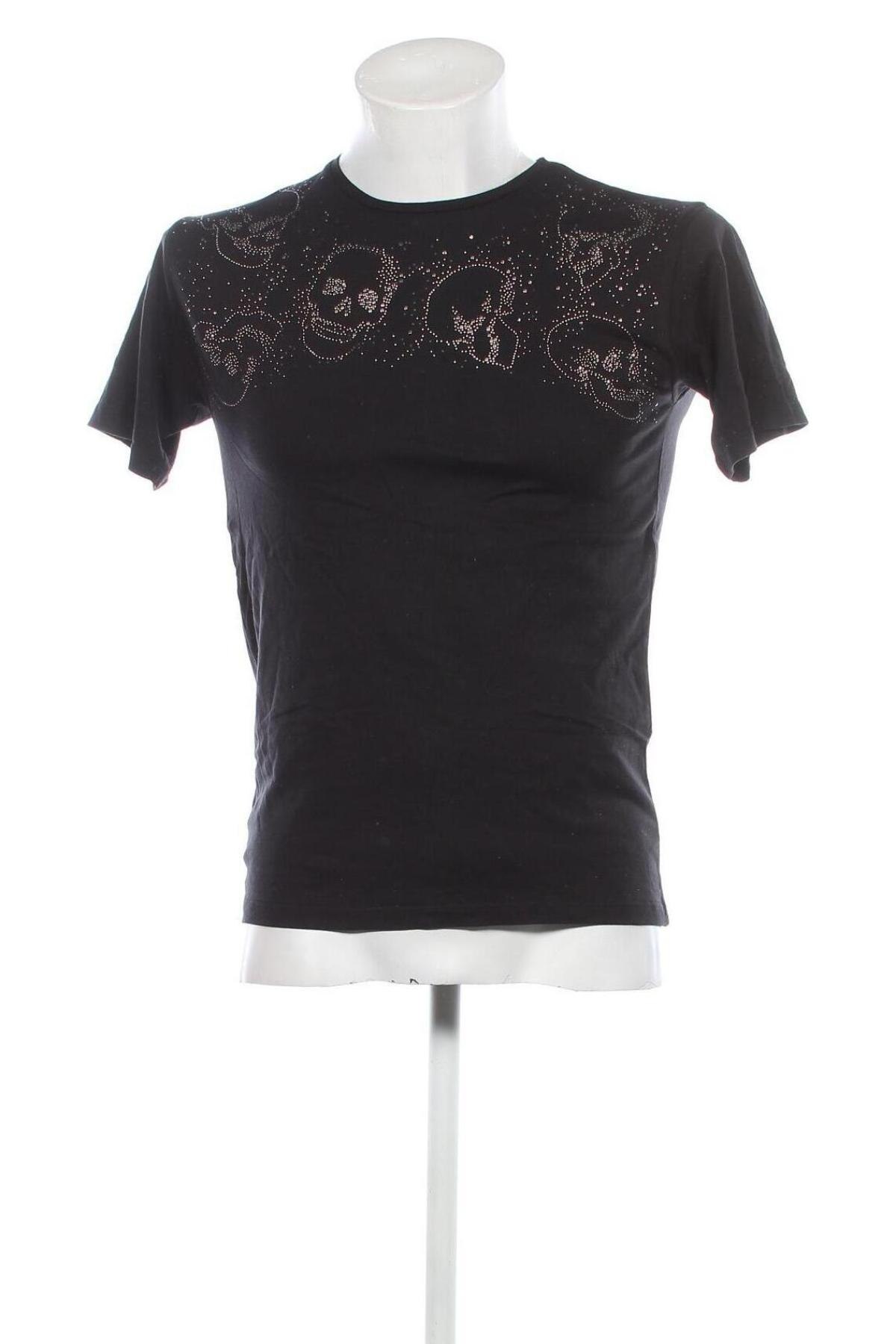 Pánské tričko  Zara Man, Velikost S, Barva Černá, Cena  203,00 Kč